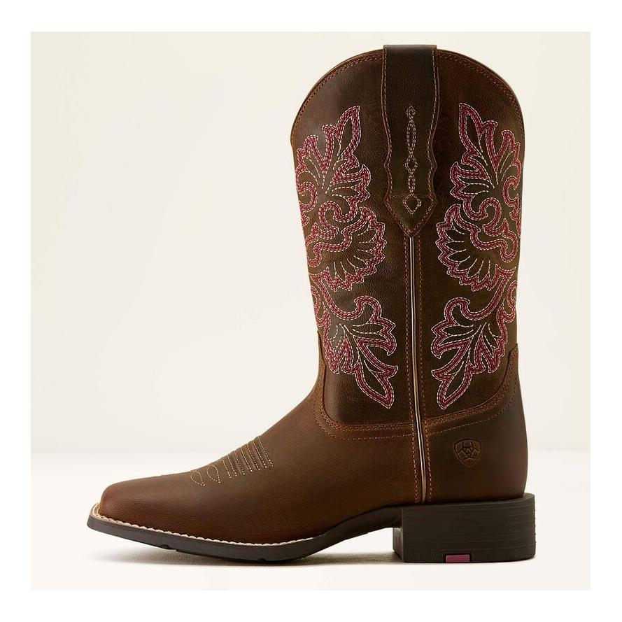 Ariat Westernstiefel Round Up StretchFit Wide Square Toe Damen
