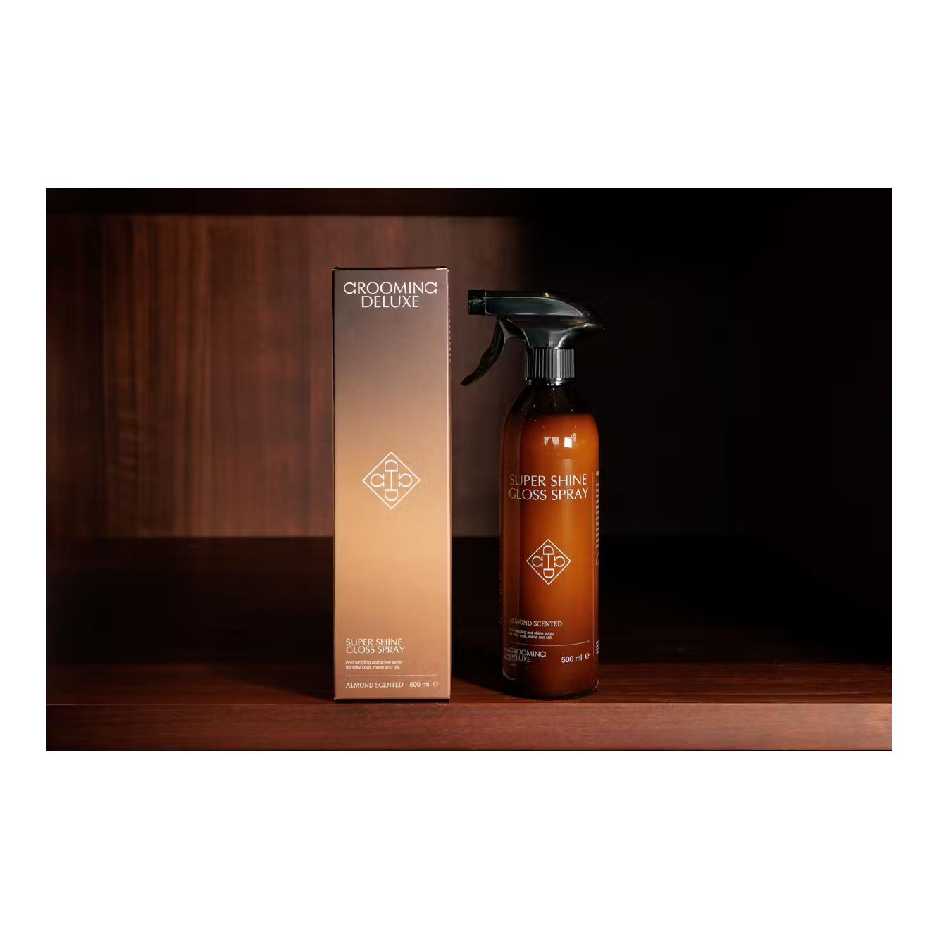 Grooming Deluxe GD Super shine gloss spray Mandel