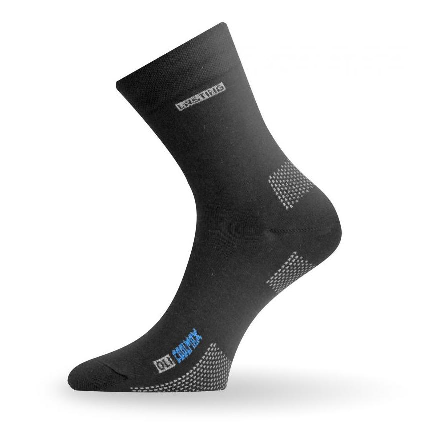 OLI Coolmax® Trekking-Socke Unisex halbhoch - schwarz