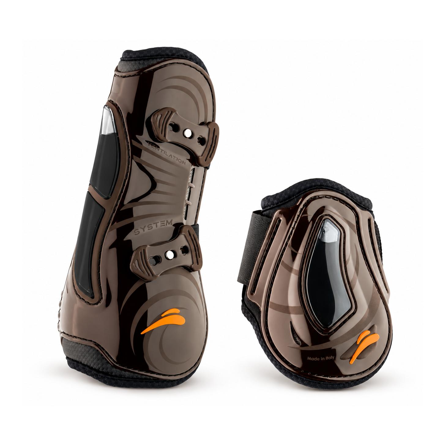 eQuick Lot comprenant des guêtres eAIRSHOCK LEGEND et des protège-pattes eAIRSHOCK LEGEND VELCRO