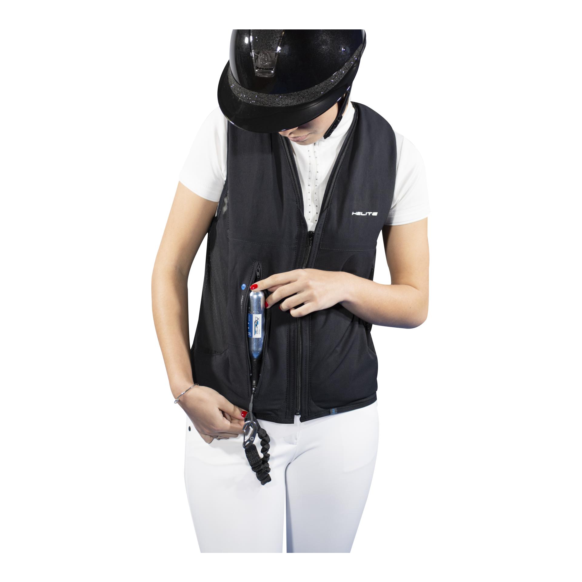 Helite Airbag ZIP'IN 2 Unisex - schwarz