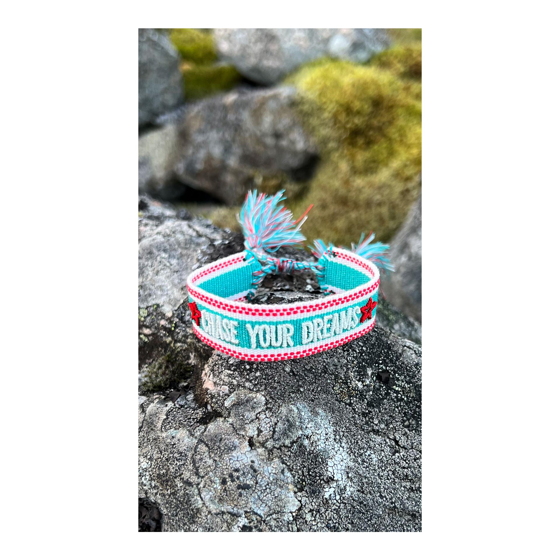 Soulhorse Bracelet en tissu "Chase Your Dreams