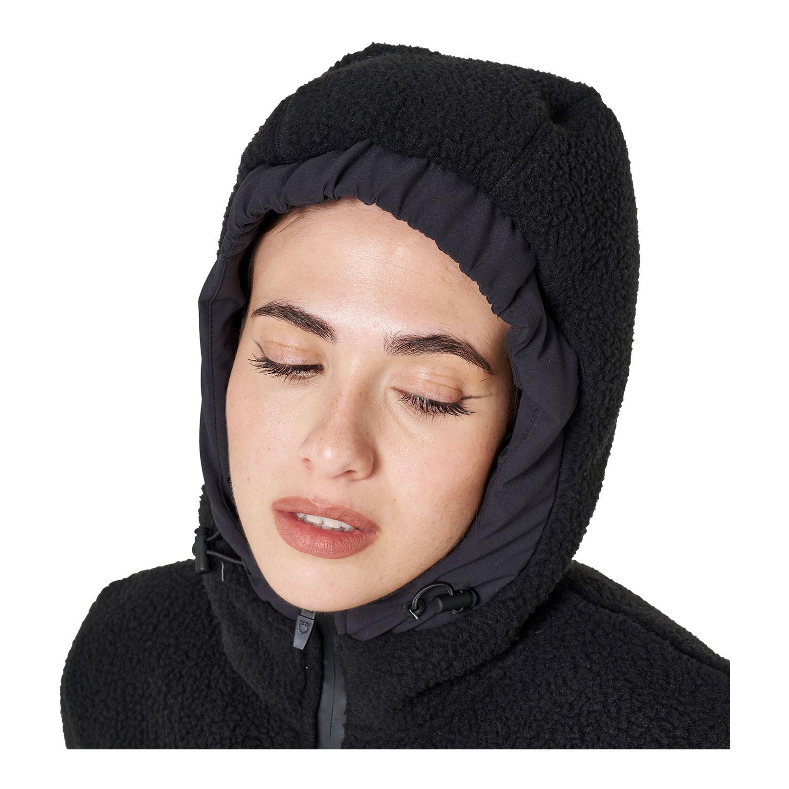Equestro Veste d'hiver doublée moumoute Teddy femme