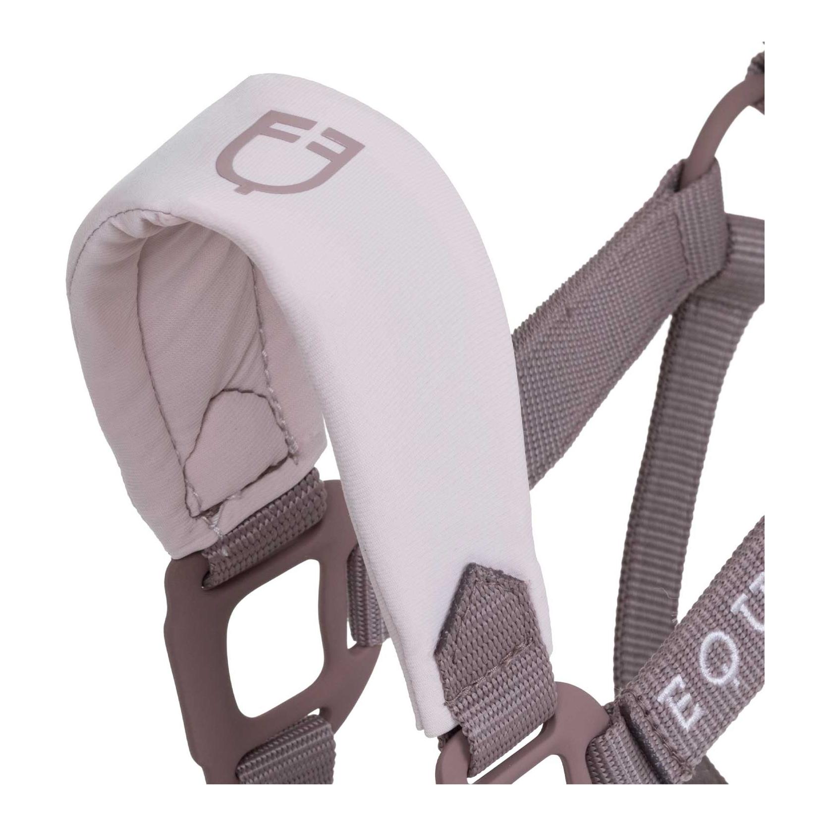 Equestro Licol avec boucles recouvertes de caoutchouc