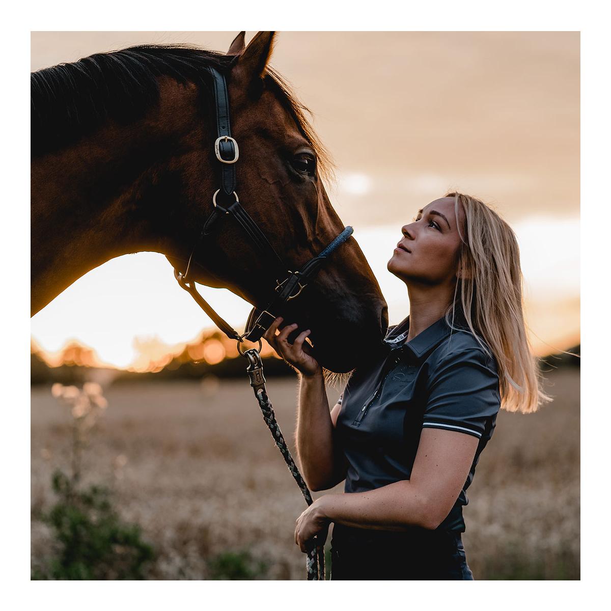 Soulhorse Monogramme polo « stone »