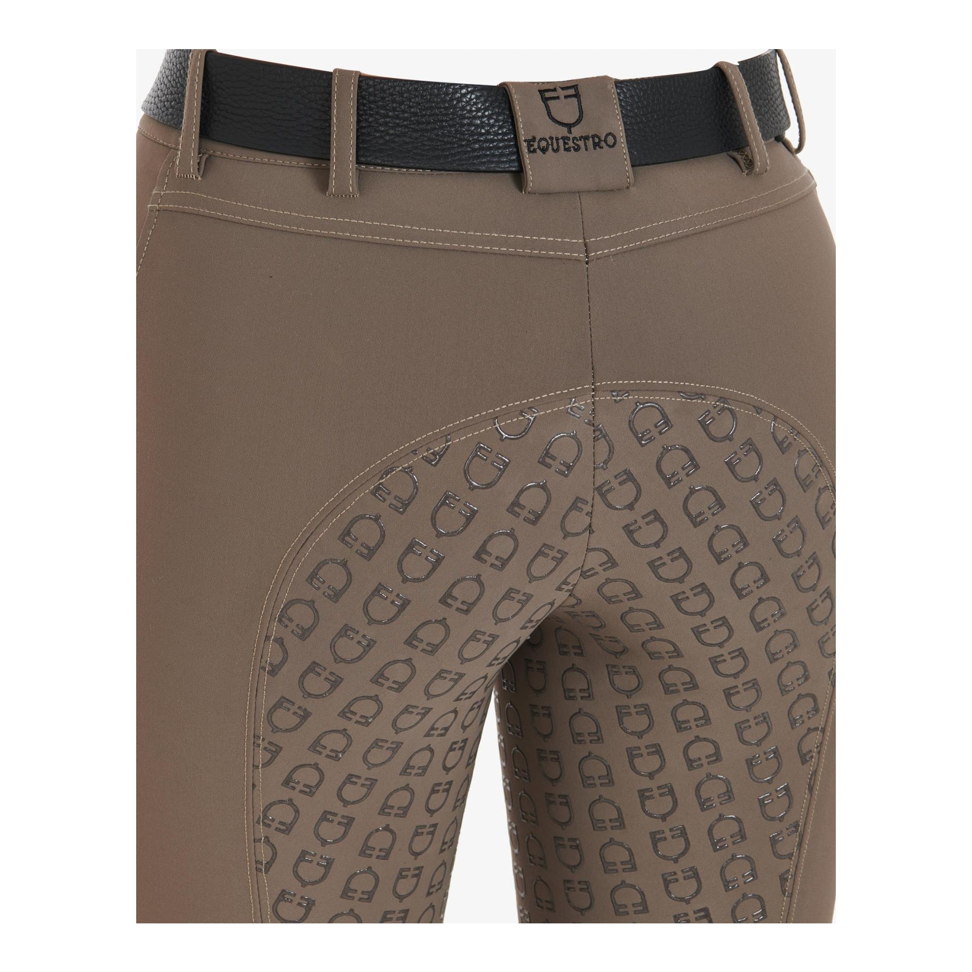 Equestro Pantalon d'équitation Aria Slim Fit pleine griffe femme