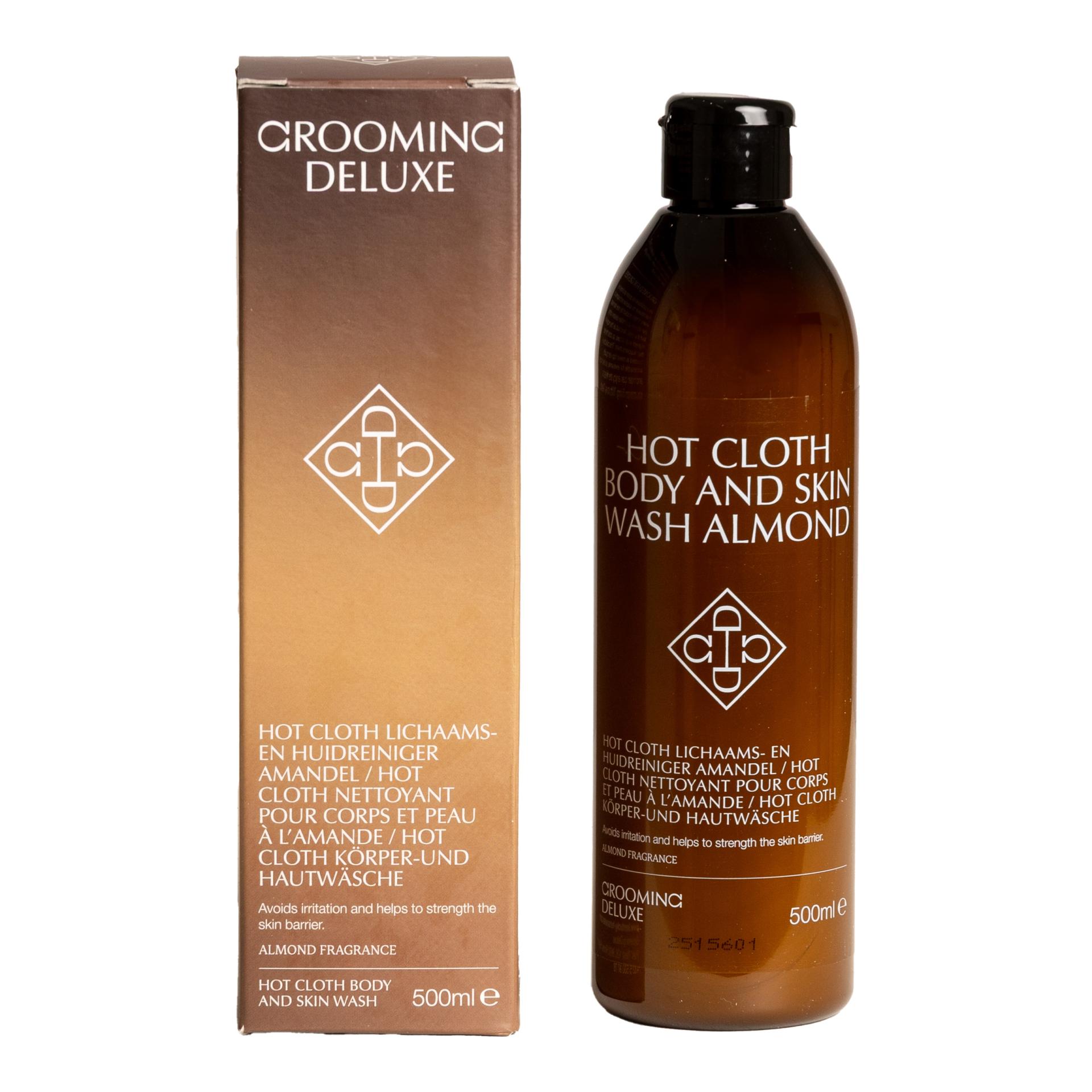 Grooming Deluxe Hot Cloth Body & Skin Wash – Mandel