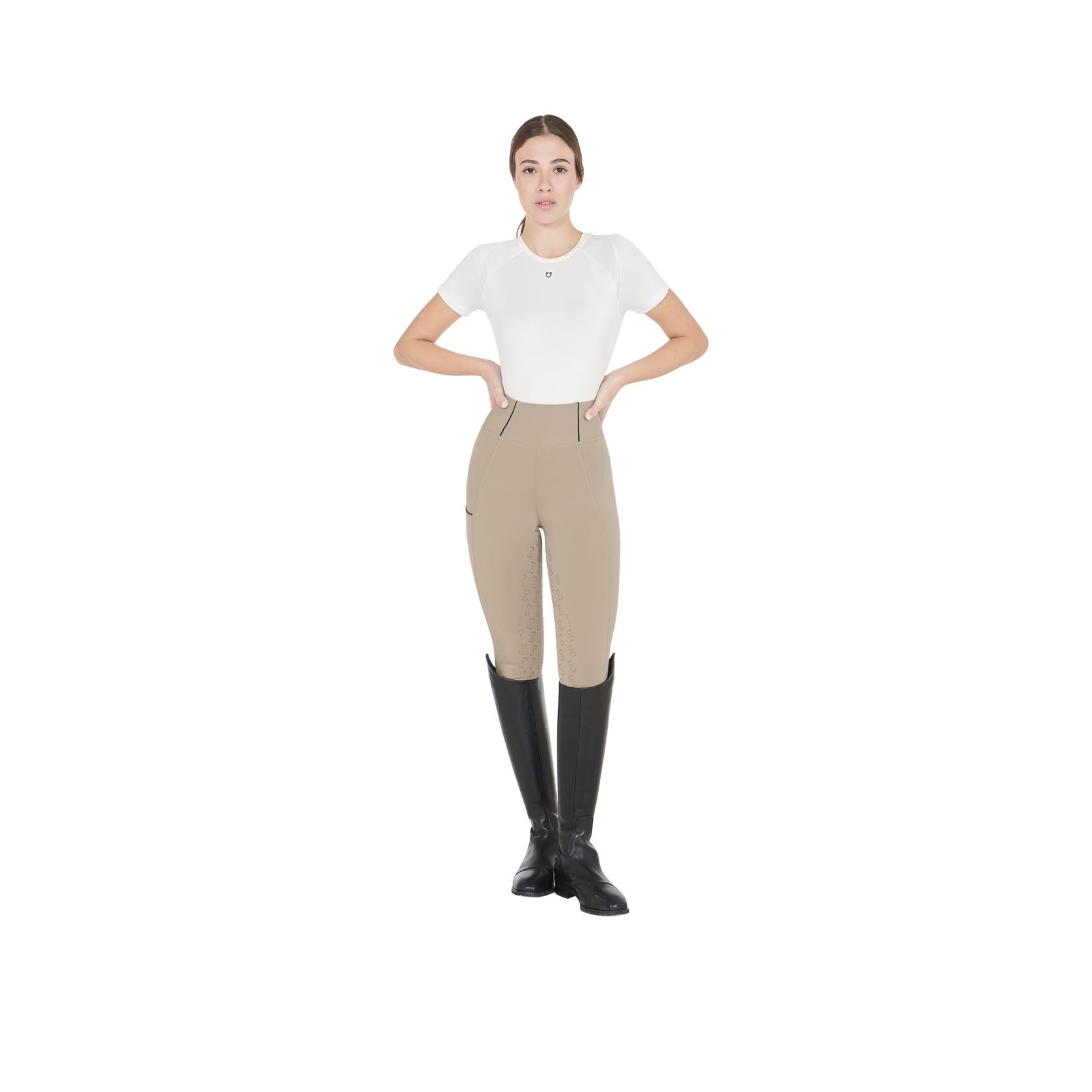 Equestro Reitleggins Vollgrip Highwaist Damen