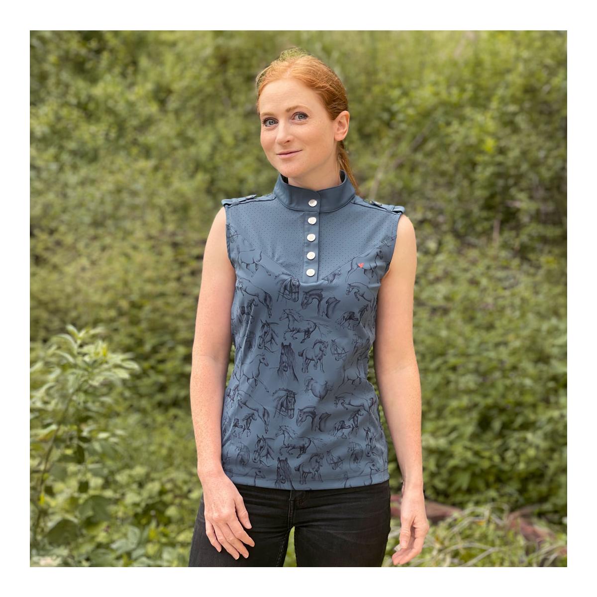 Soulhorse Funktions-Poloshirt Sleeveless