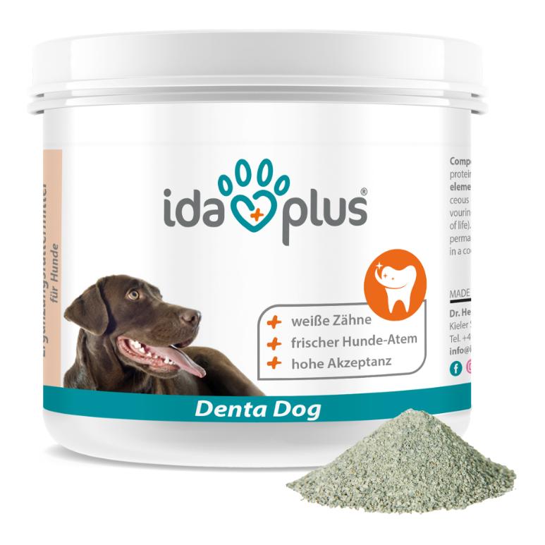 IdaPlus Denta Dog - soin simple pour la dentition du chien - met fin à la mauvaise haleine