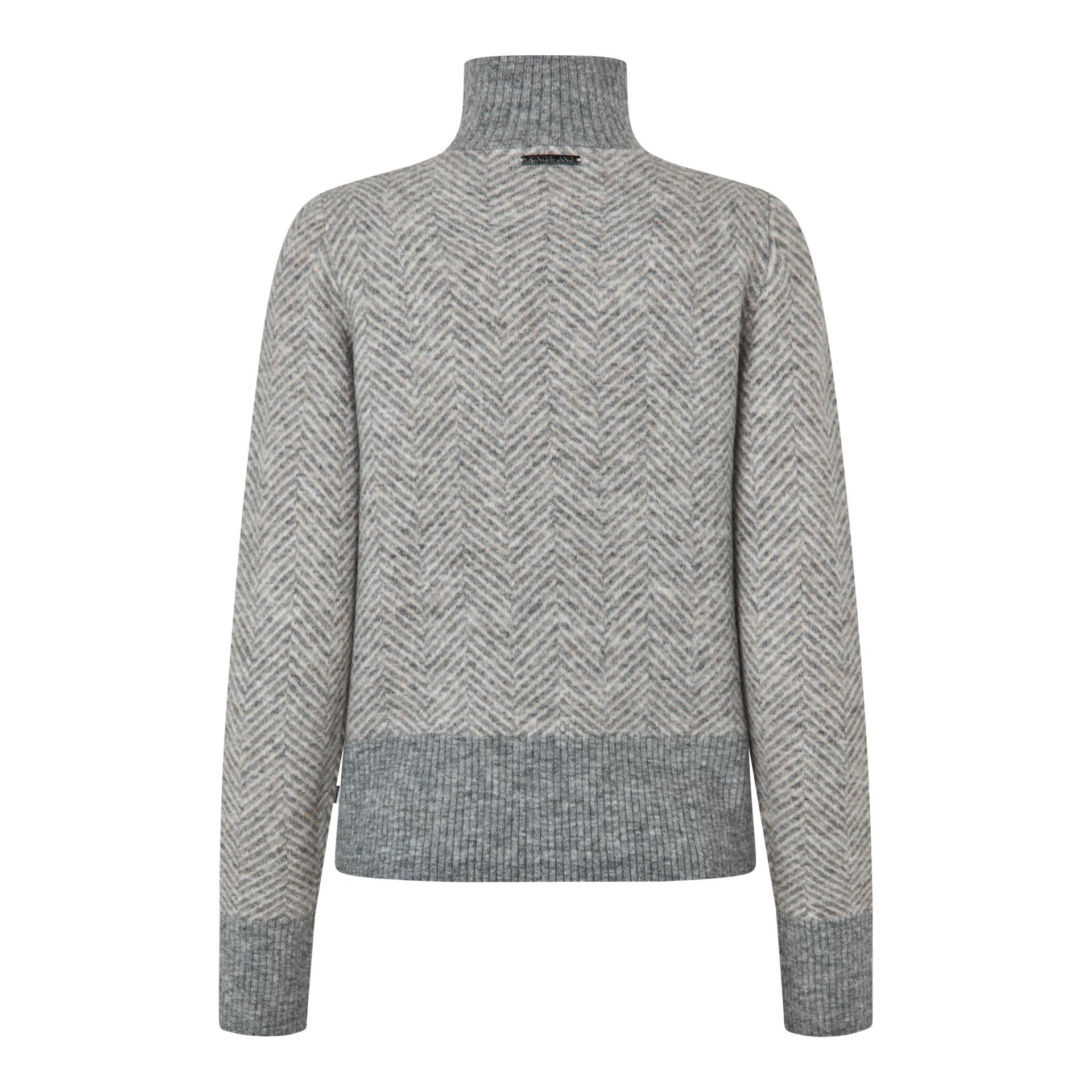 Kingsland Pull en tricot à col zippé femme KLAudrey