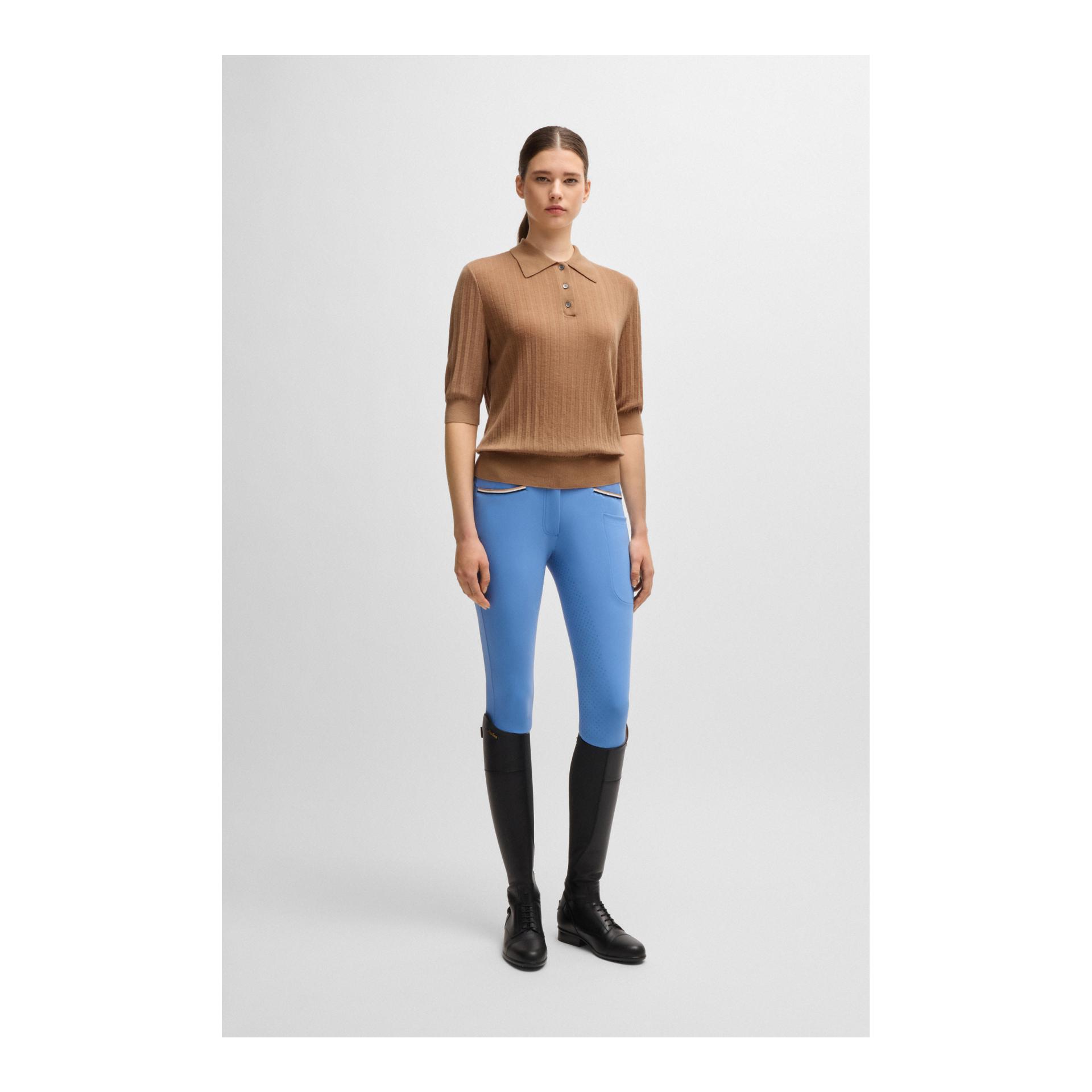 BOSS Equestrian Polo tricoté Corey Femmes