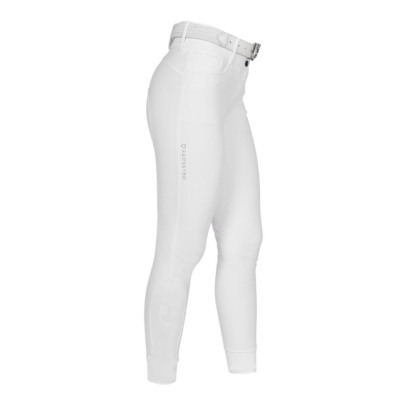 Equestro Culotte d'équitation taille haute à fond intégral pour femmes