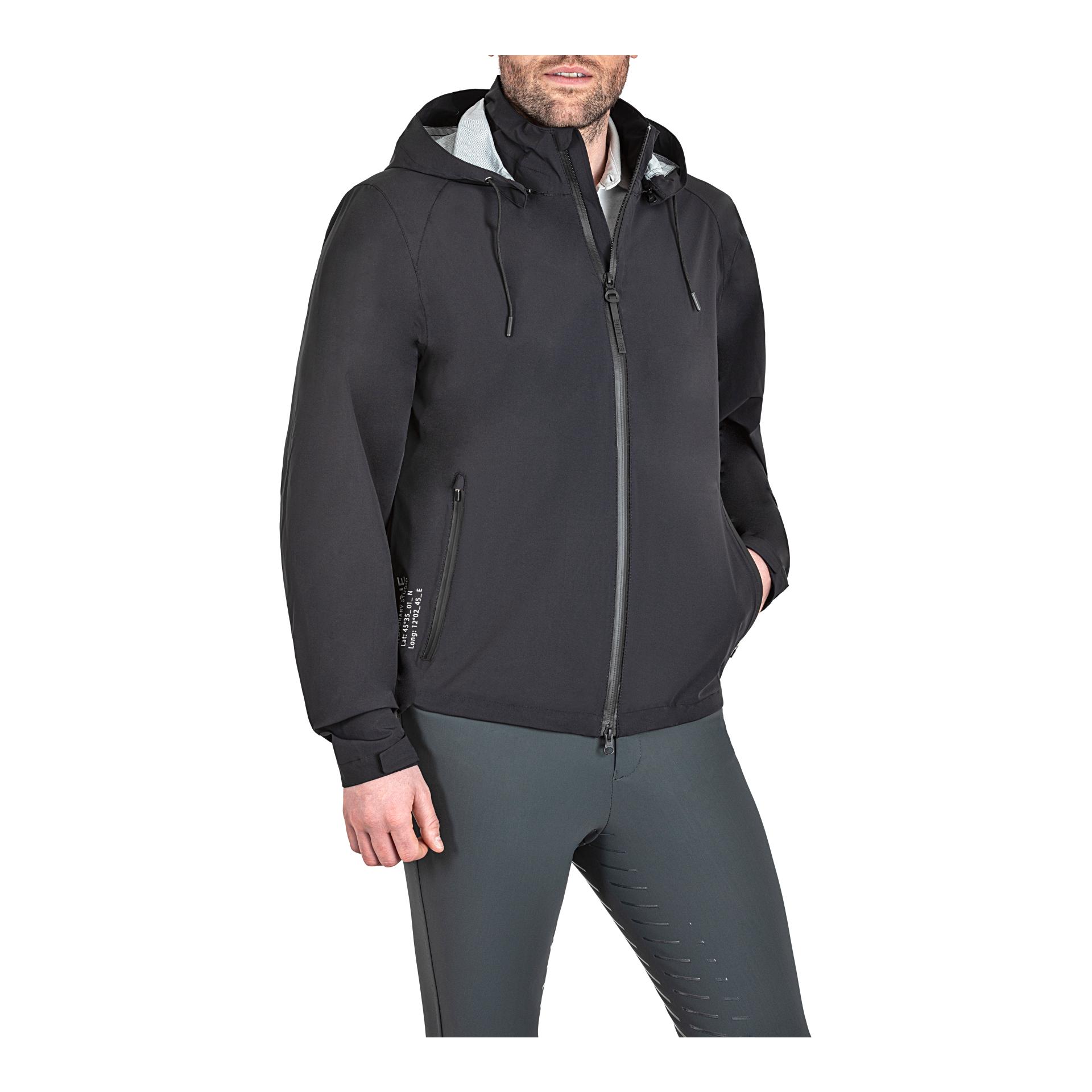 Equiline Regenjacke Colinec Herren - black