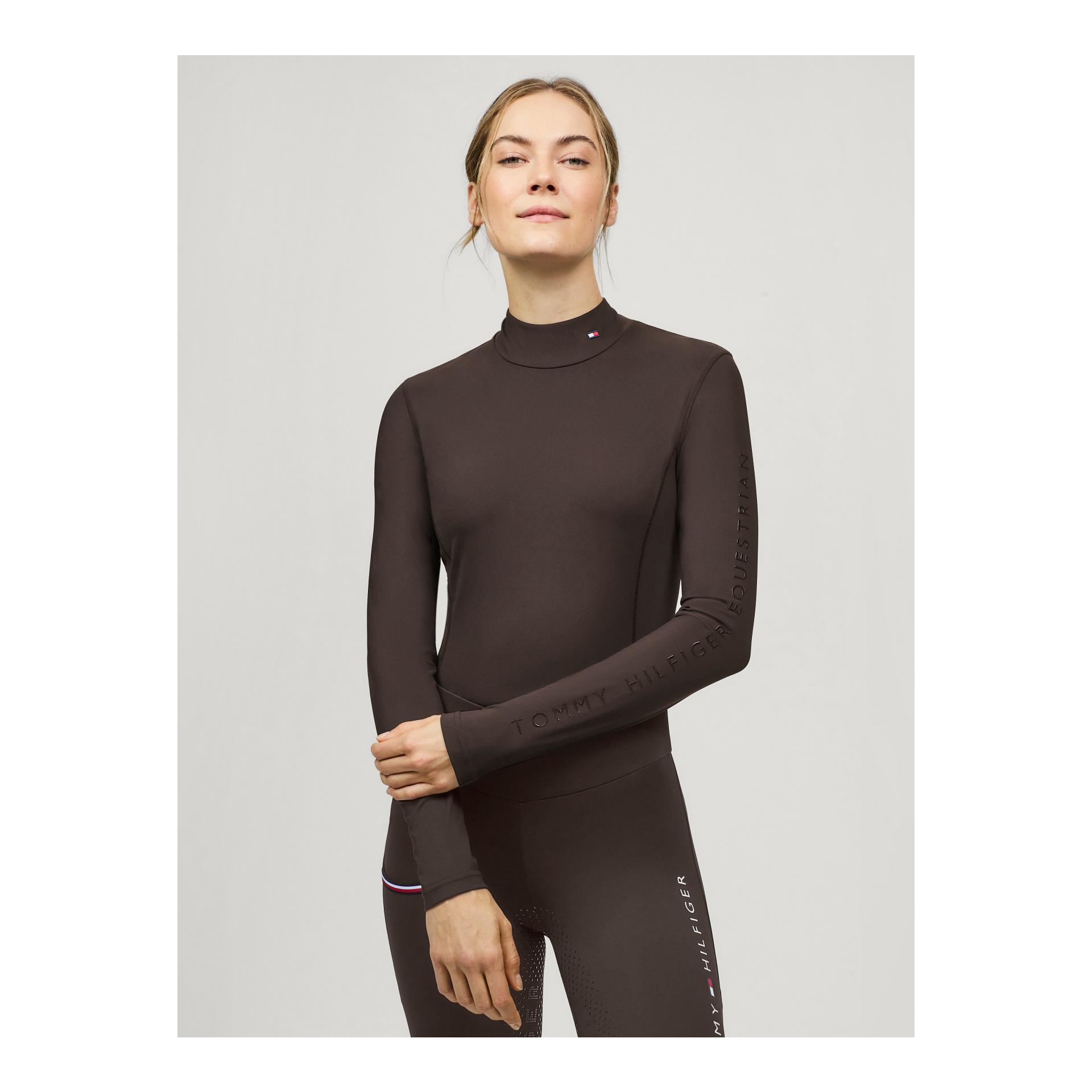 Tommy Hilfiger Equestrian Sous-pull technique col montant Ava