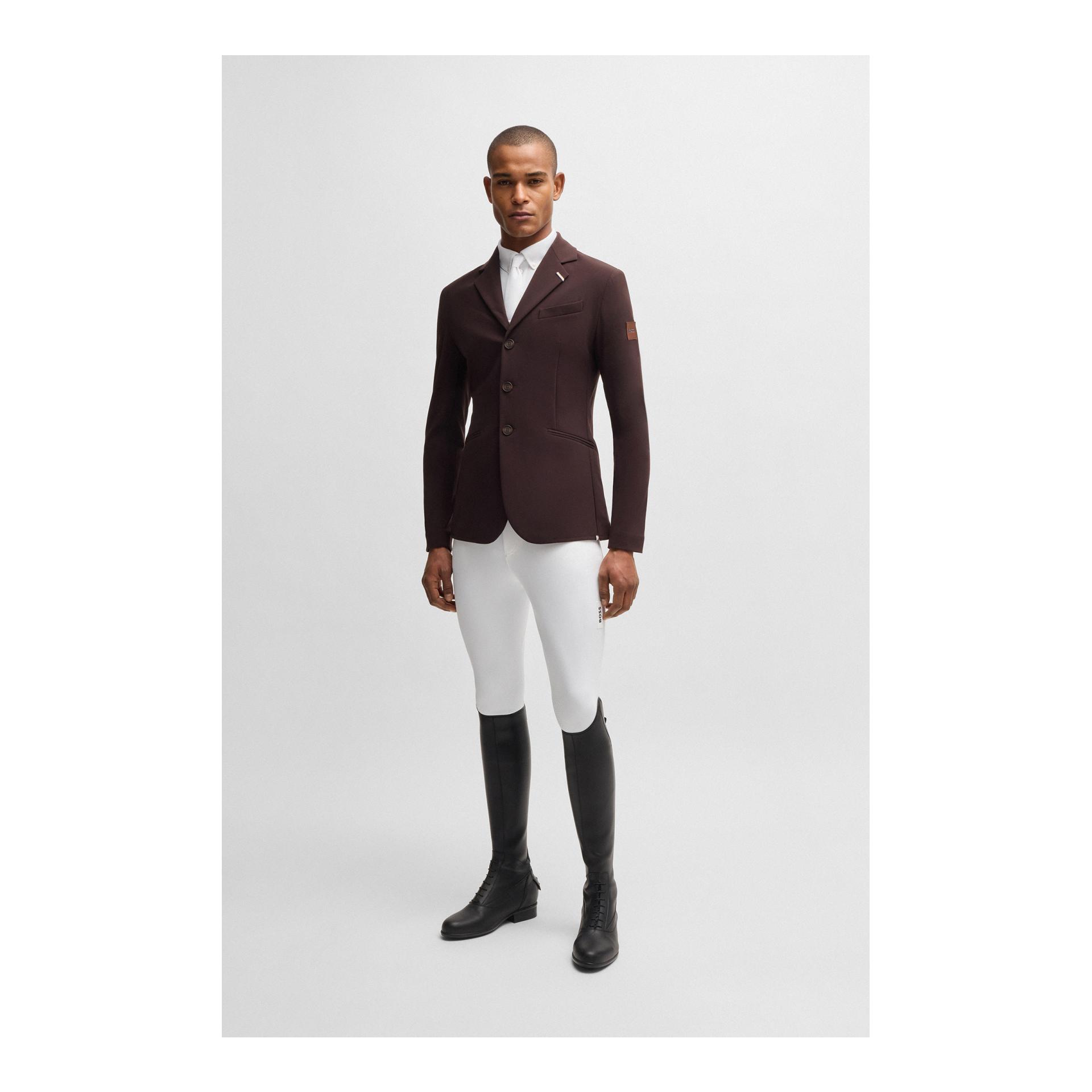 BOSS Equestrian Reithose James Kniebesatz Herren