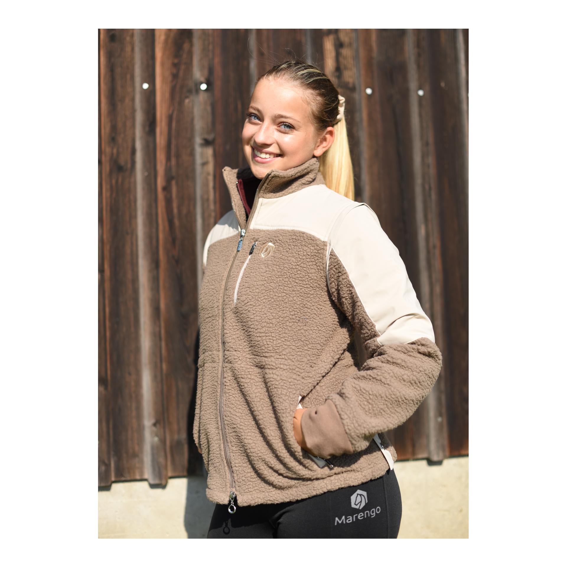 Marengo Veste en polaire teddy SoSoft 2in1 | Veste & Gilet