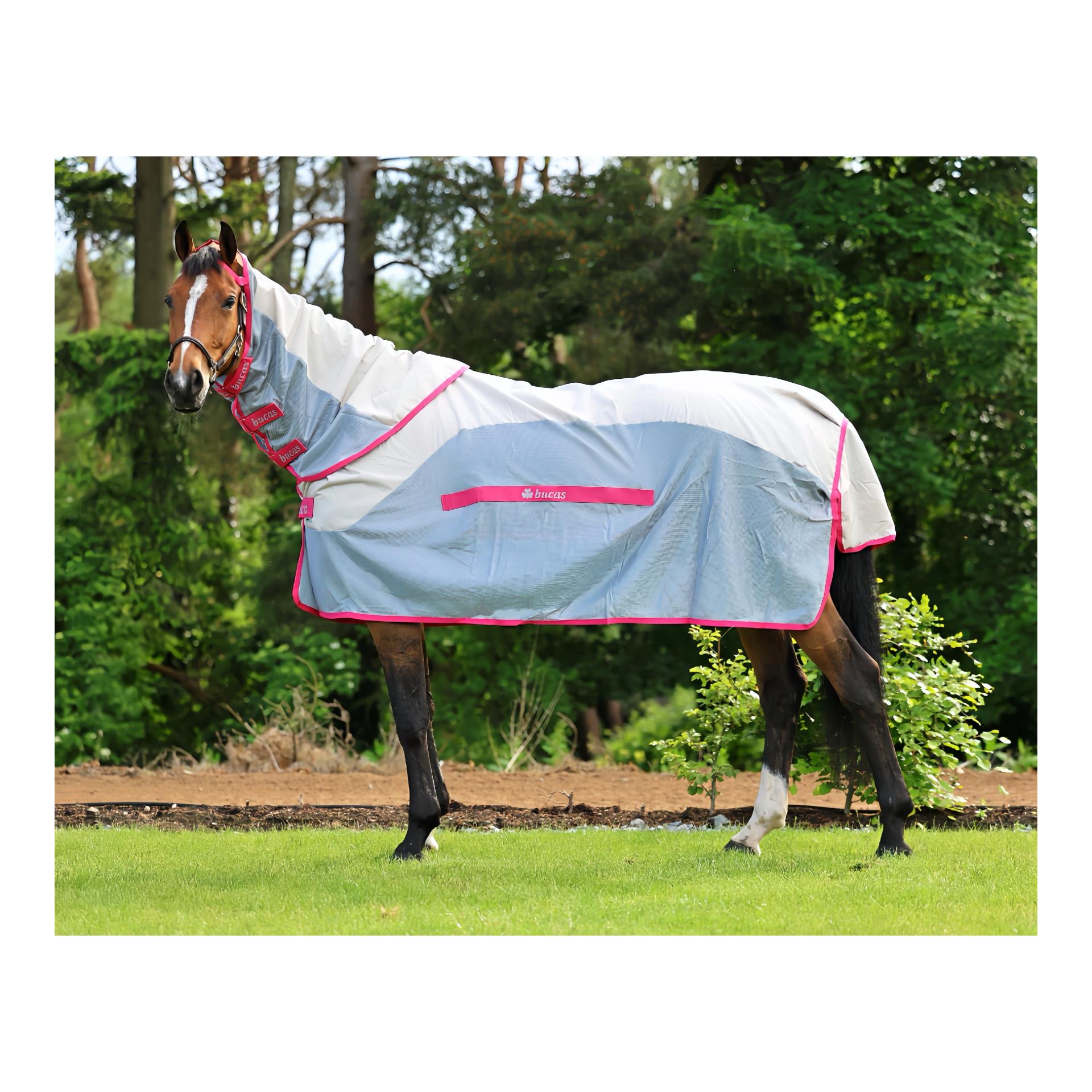 Bucas Regen- und Fliegendecke Buzz-off Rain & Neck