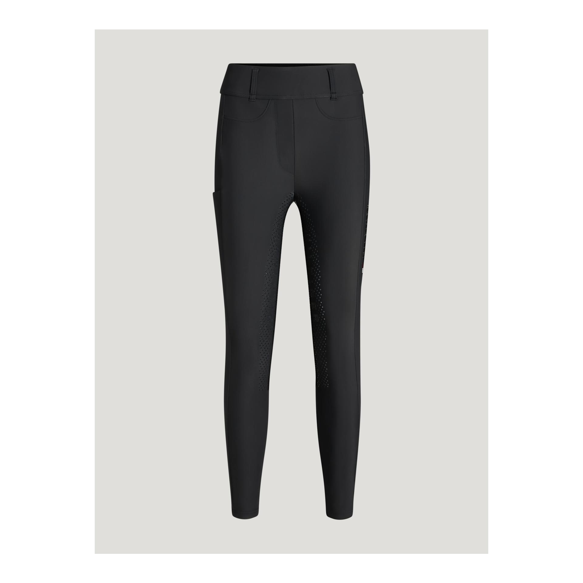 Tommy Hilfiger Equestrian Winterreithose Highland Vollgrip Strass Damen
