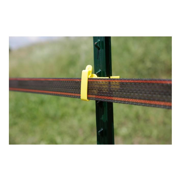 AKO Isolateur de ruban pour poteau en T 25 pièces - Jaune