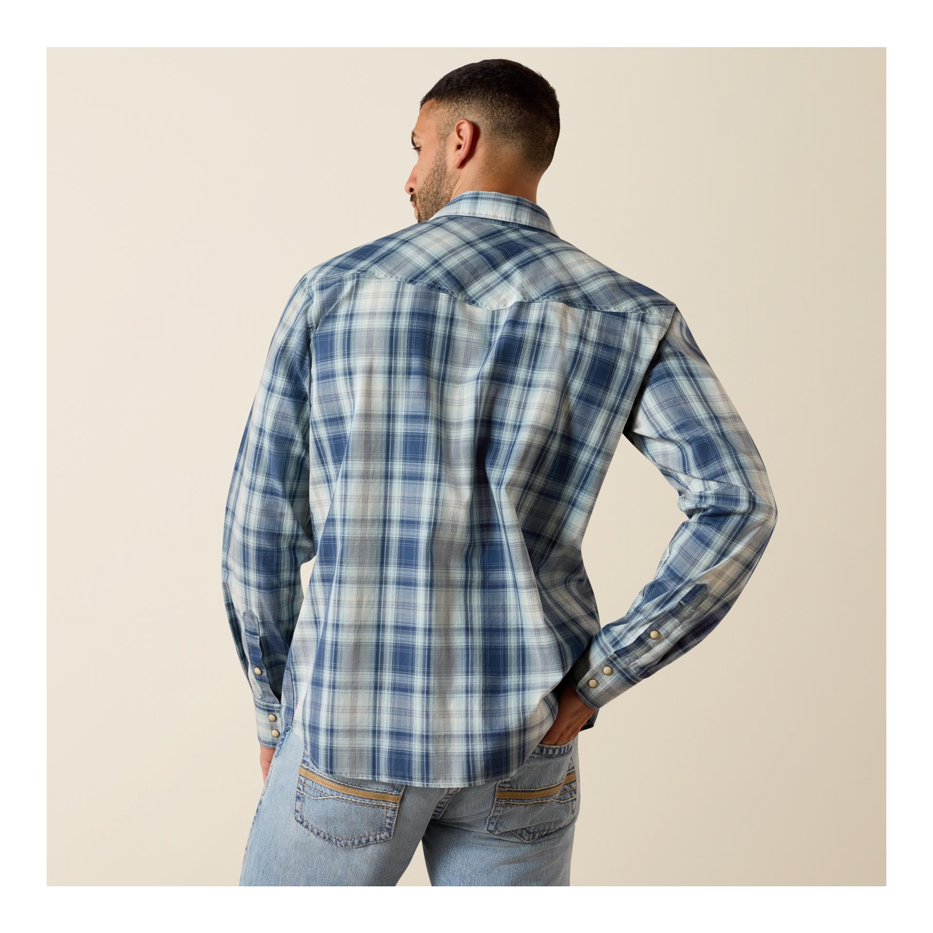 Ariat Shirt Retro Heathcliff Snap