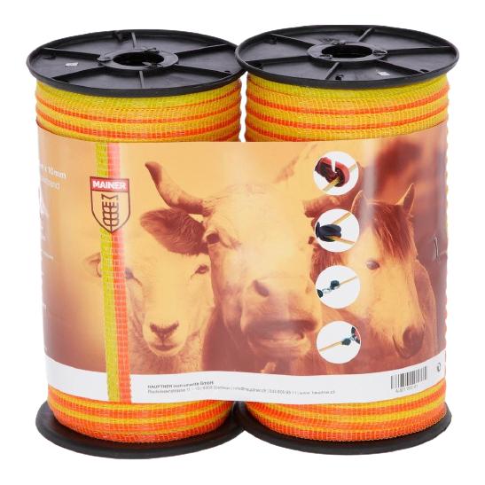 Mainer Ruban de clôture pack double