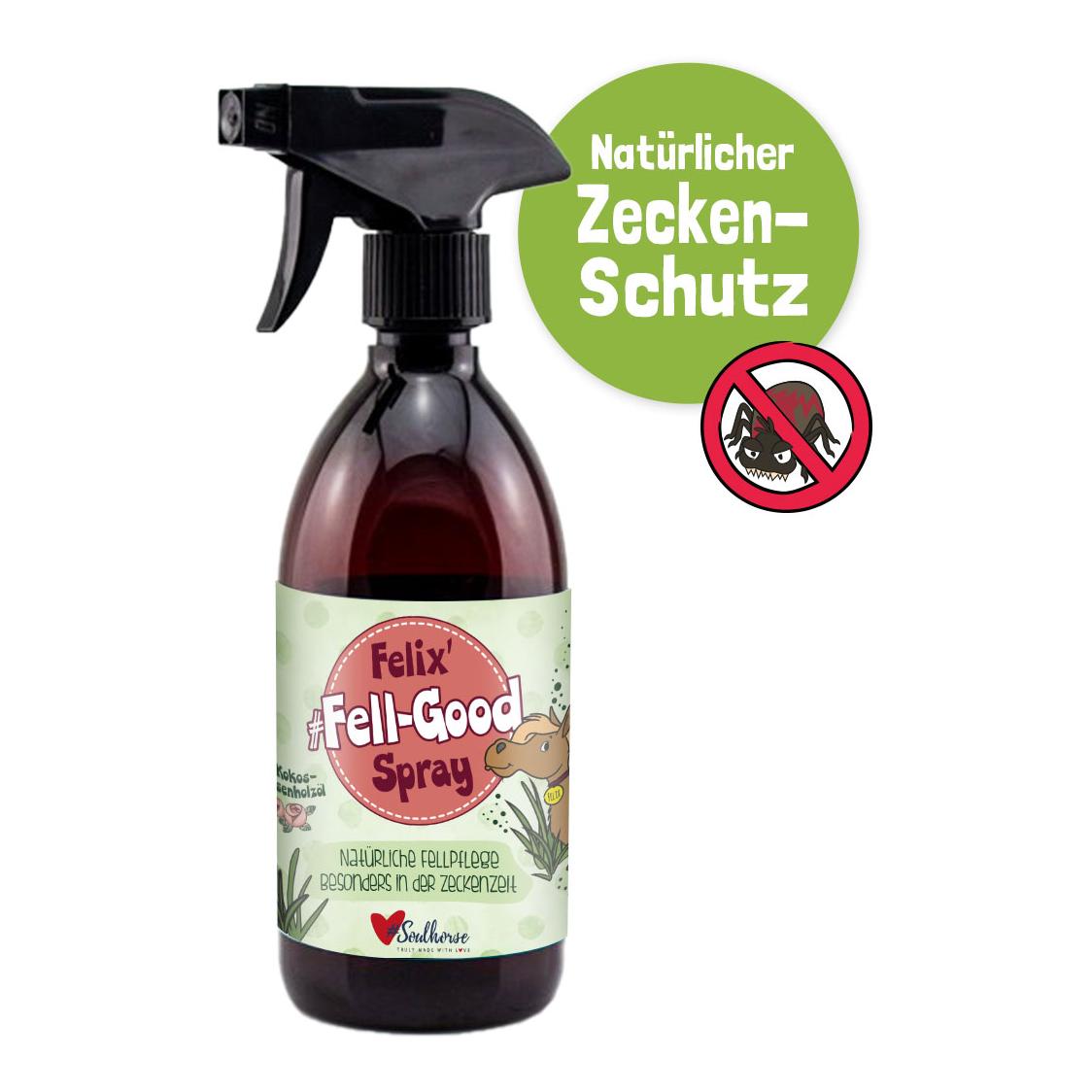 Soulhorse Felix' Fell-Good-Spray | Fellpflege in der Zeckenzeit