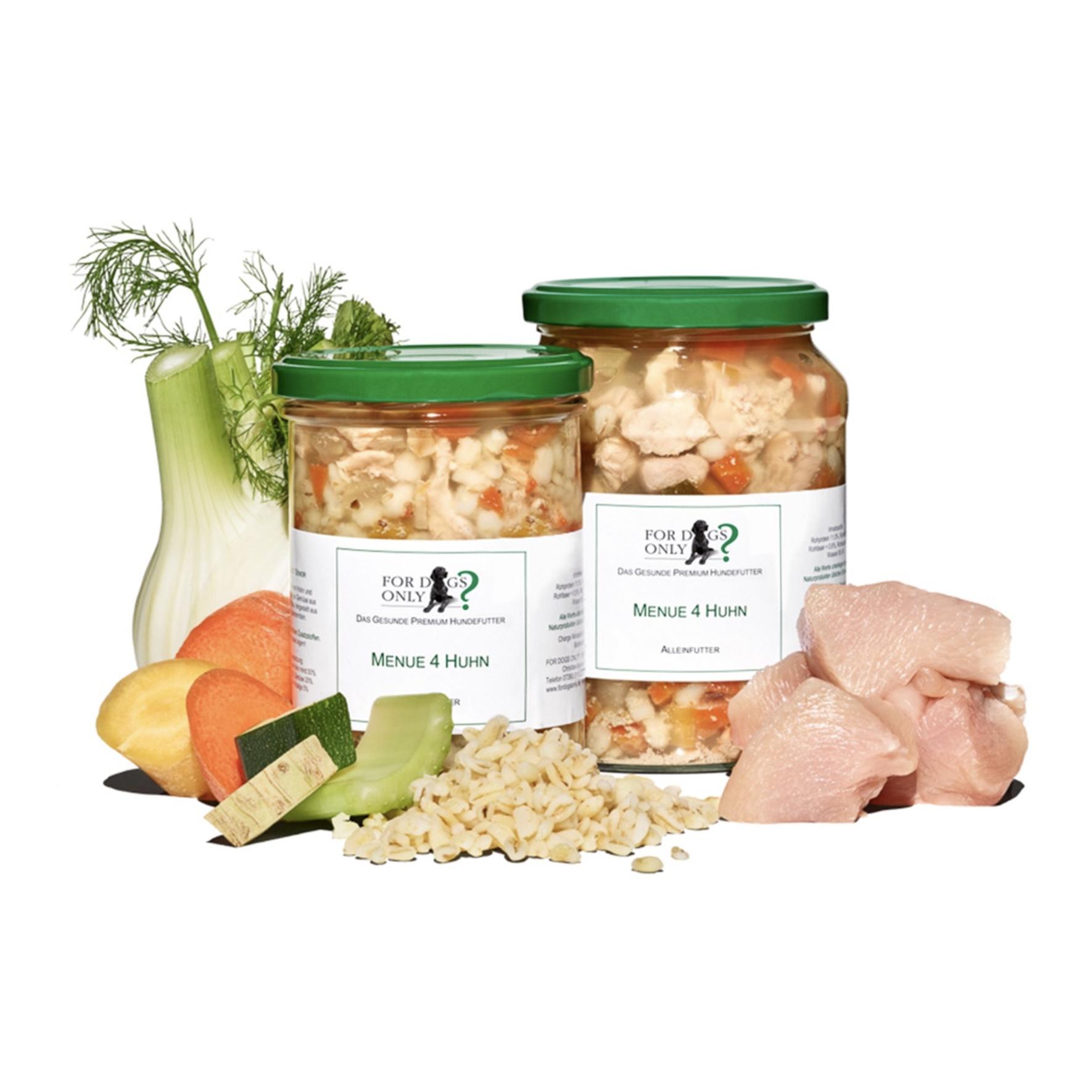 For Dogs Only? Nourriture pour chiens Premium Menu Poulet