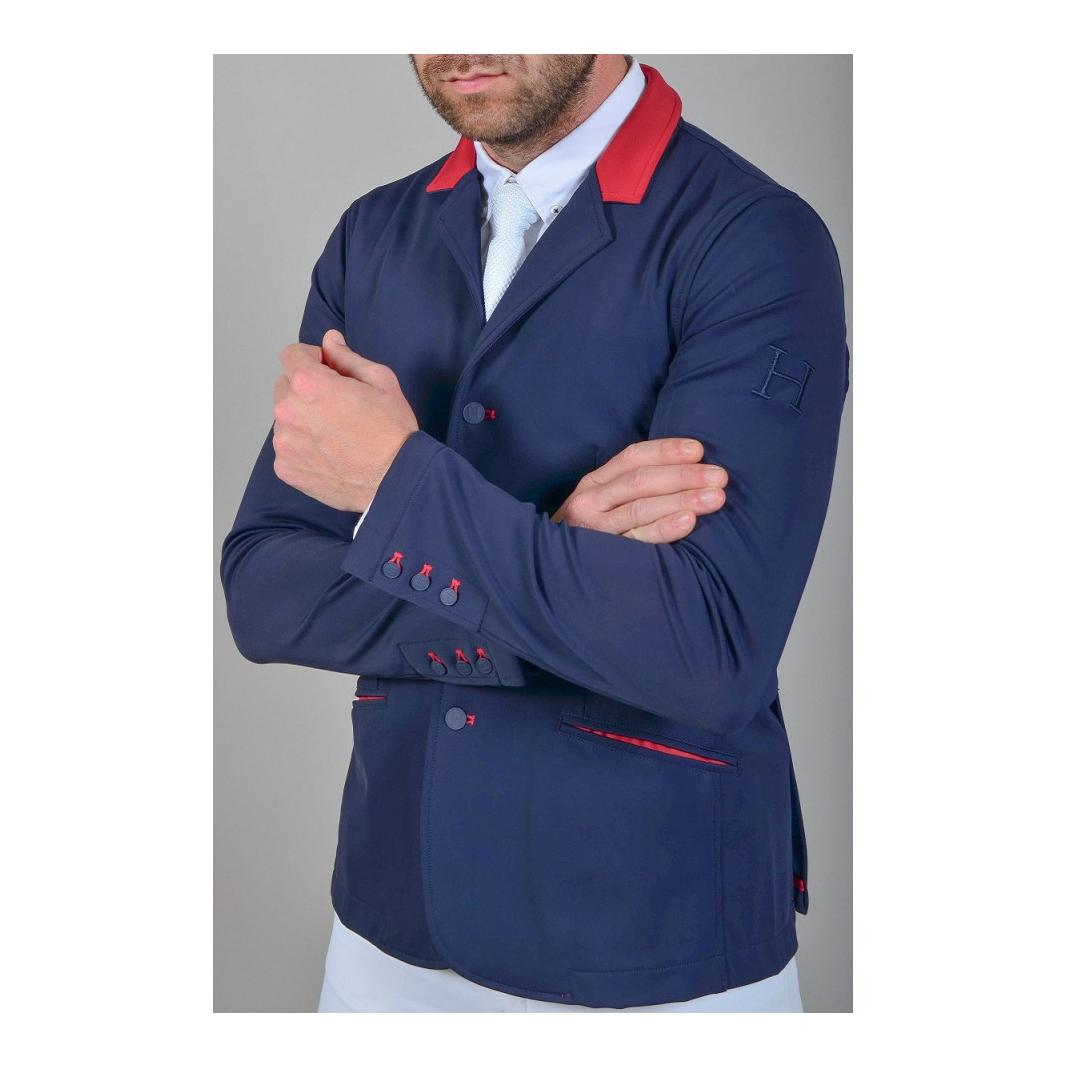 Harcour Veste de concours Pégase – pour hommes – navy