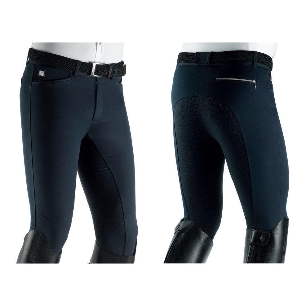 Reithose Vollbesatz Walnut X-Grip Herren