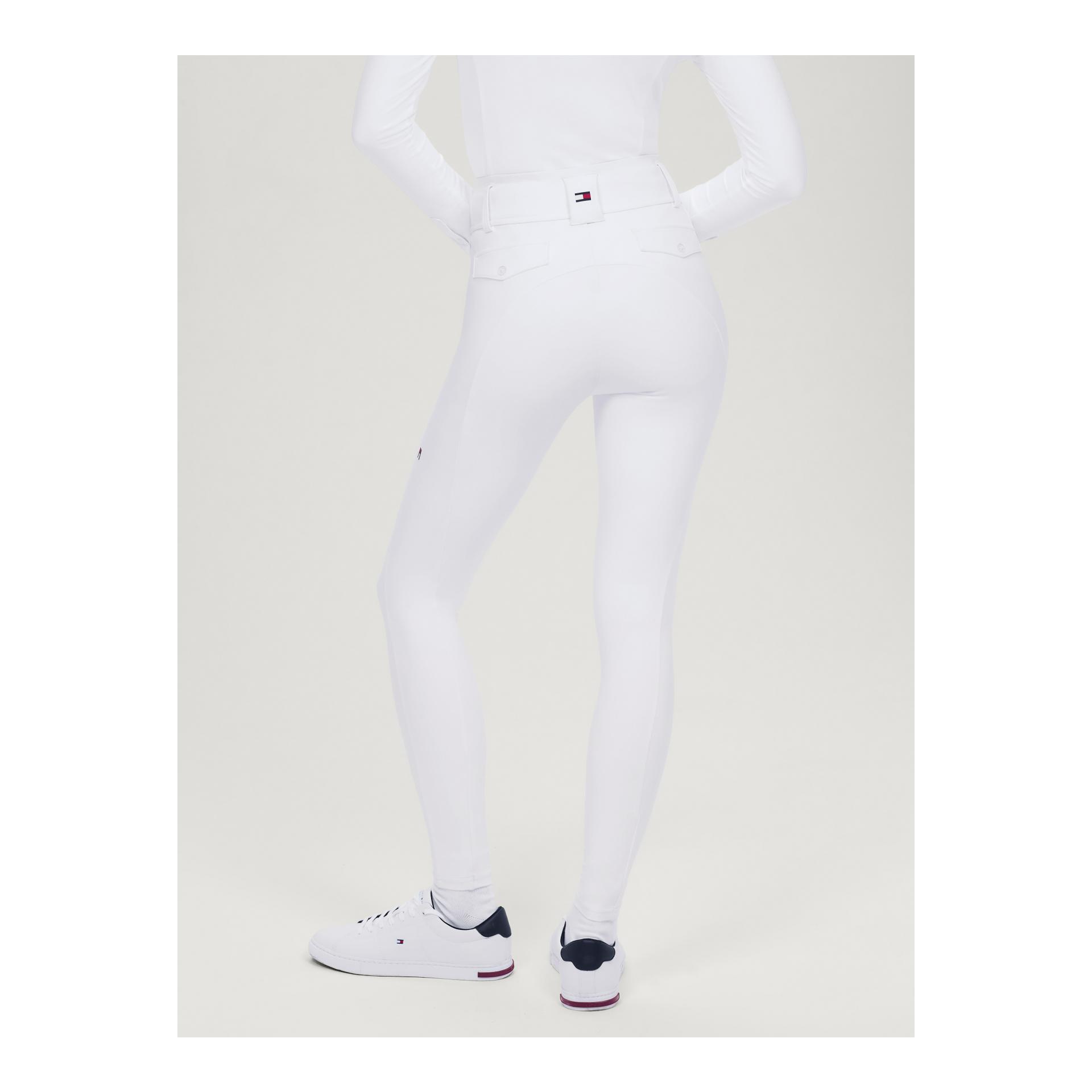 Tommy Hilfiger Equestrian Pantalon d'équitation Highland à coupe ajustée aux genoux pour femmes