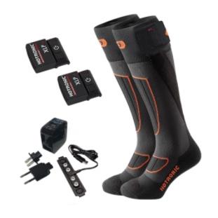 Hotronic Lot de chaussettes chauffantes XLP 1P SURROUND COMFORT - noir/orange