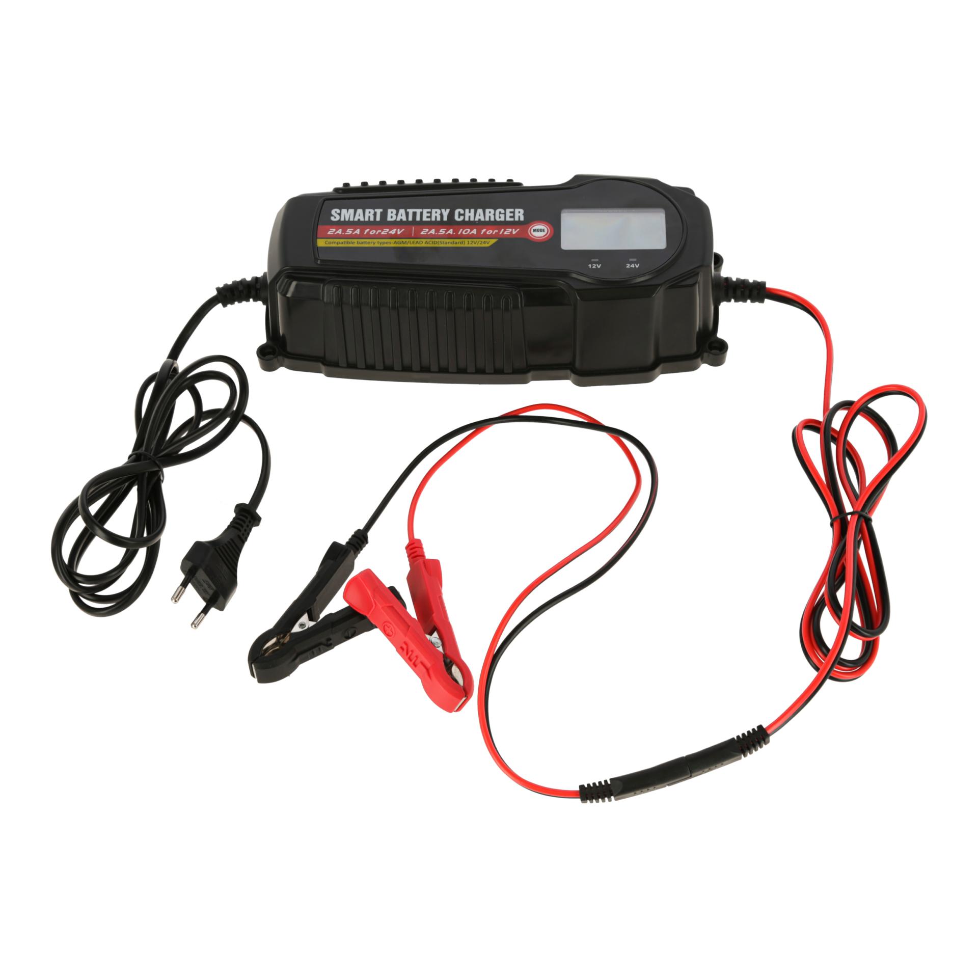 AKO Chargeur 12 V avec écran LCD