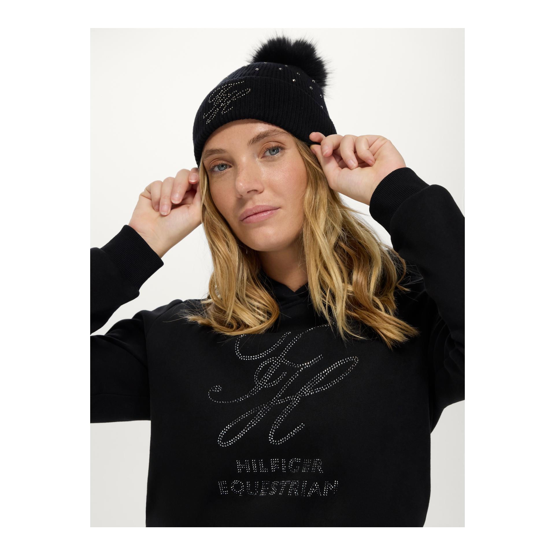 Tommy Hilfiger Equestrian Sweat à capuche avec strass femme Estelle