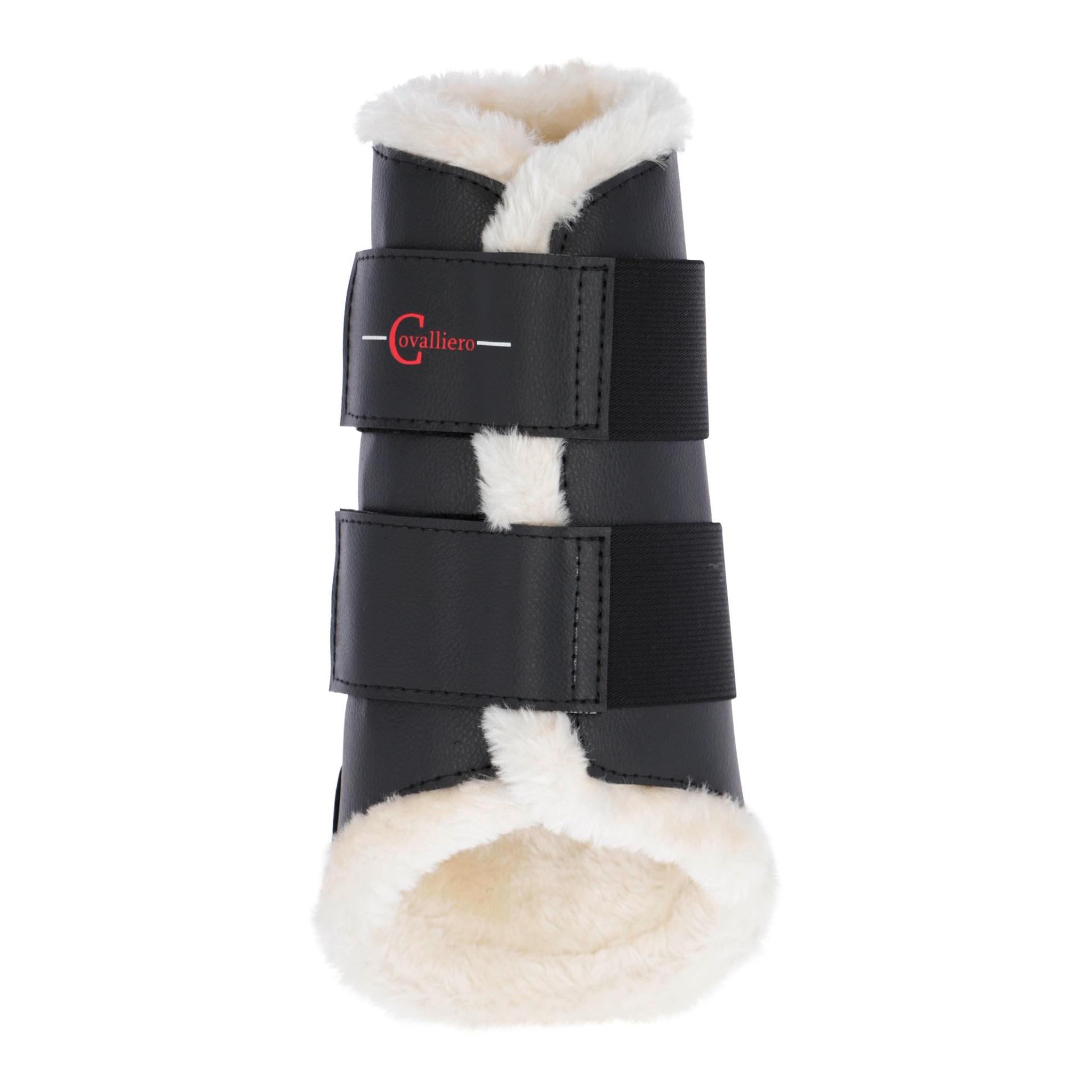 Covalliero Dressurgamaschen mit Fell hinten