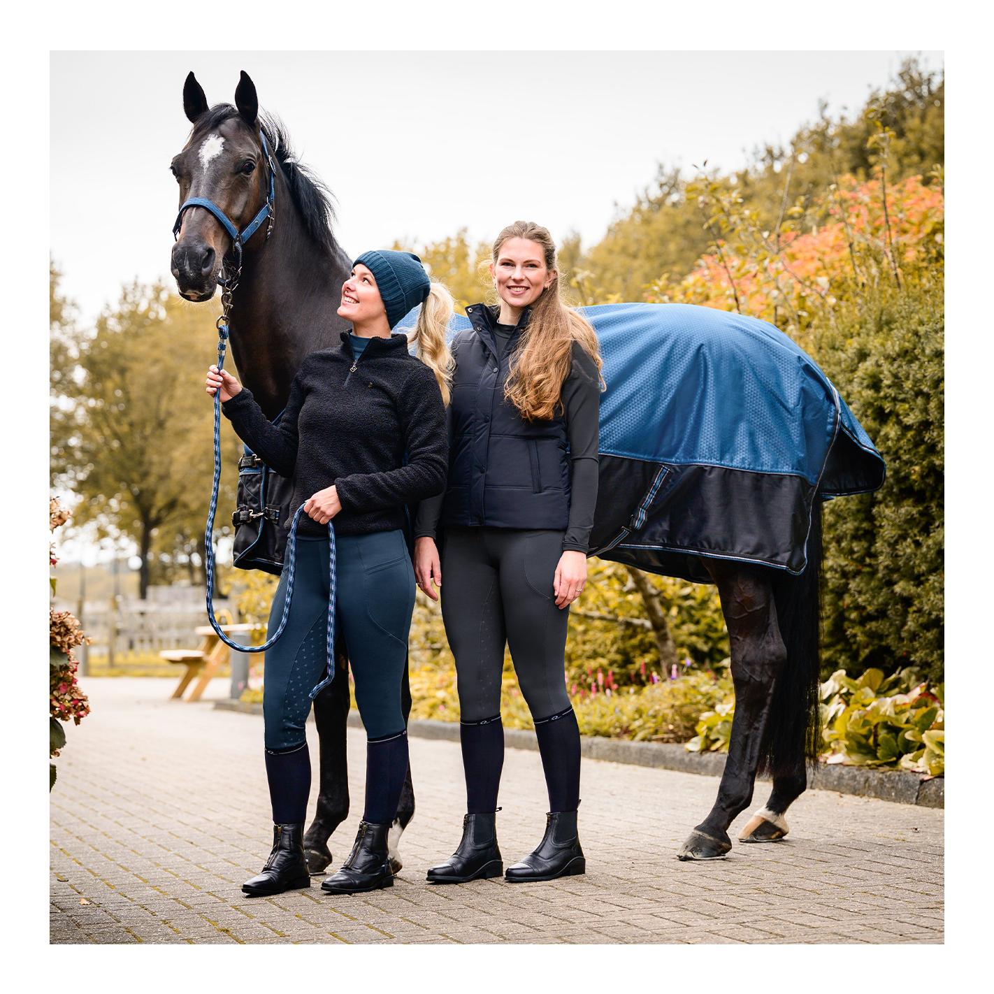 QHP Pullover mit halbem Reissverschluss Teddie
