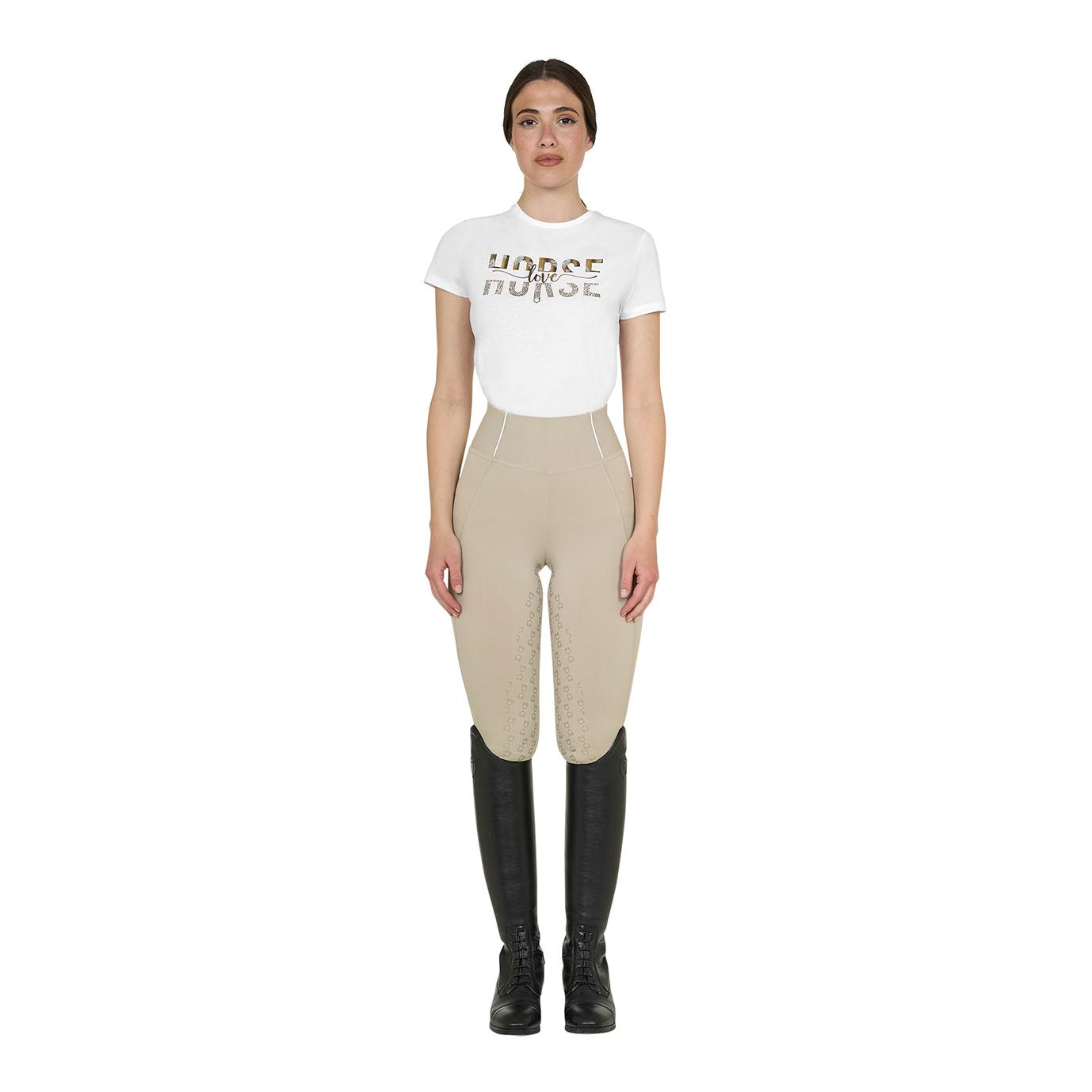 Equestro T-shirt « Horse Love » pour femme