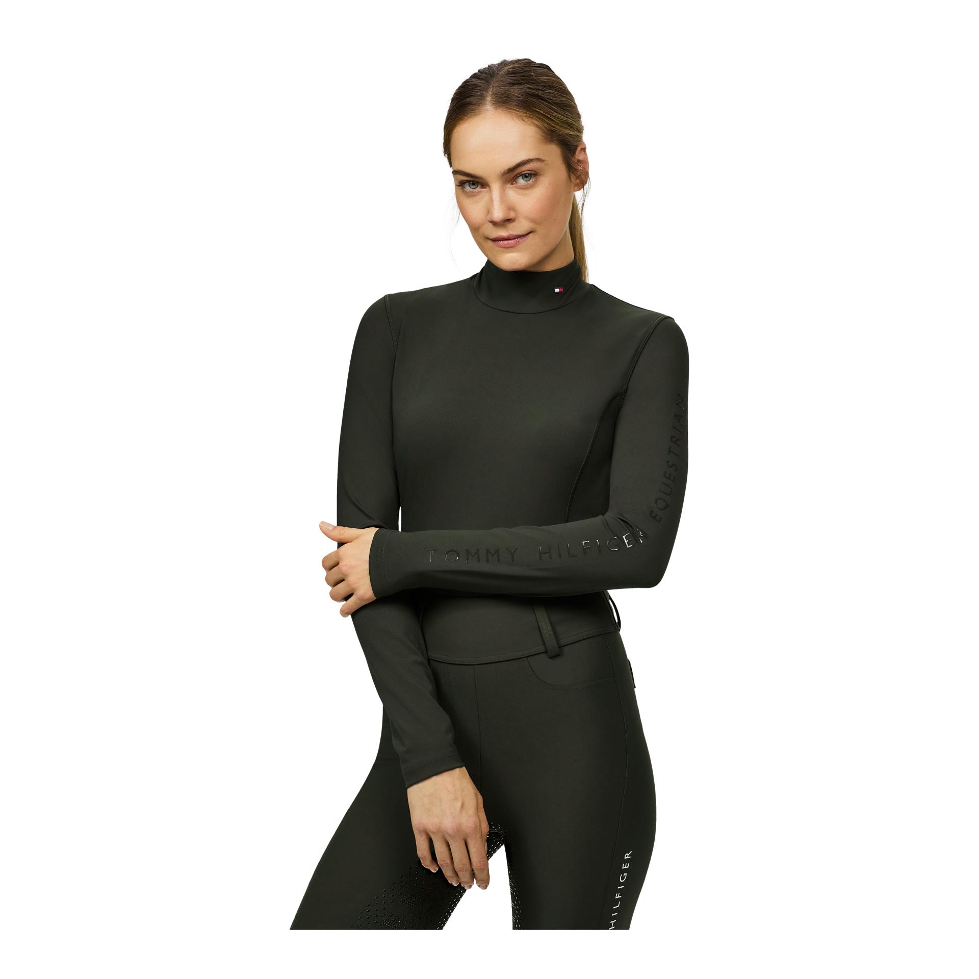 Tommy Hilfiger Equestrian Funktionsshirt Ava High Neck Damen