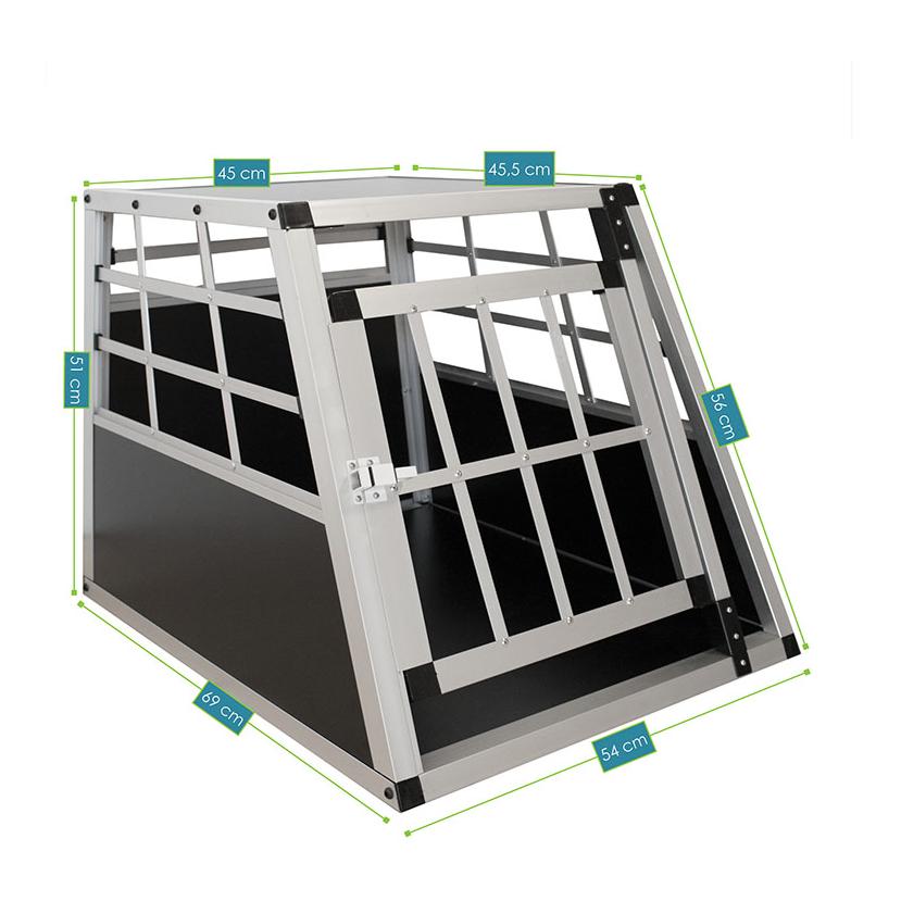 Hauptner Caisse de transport pour chiens en aluminium taille M