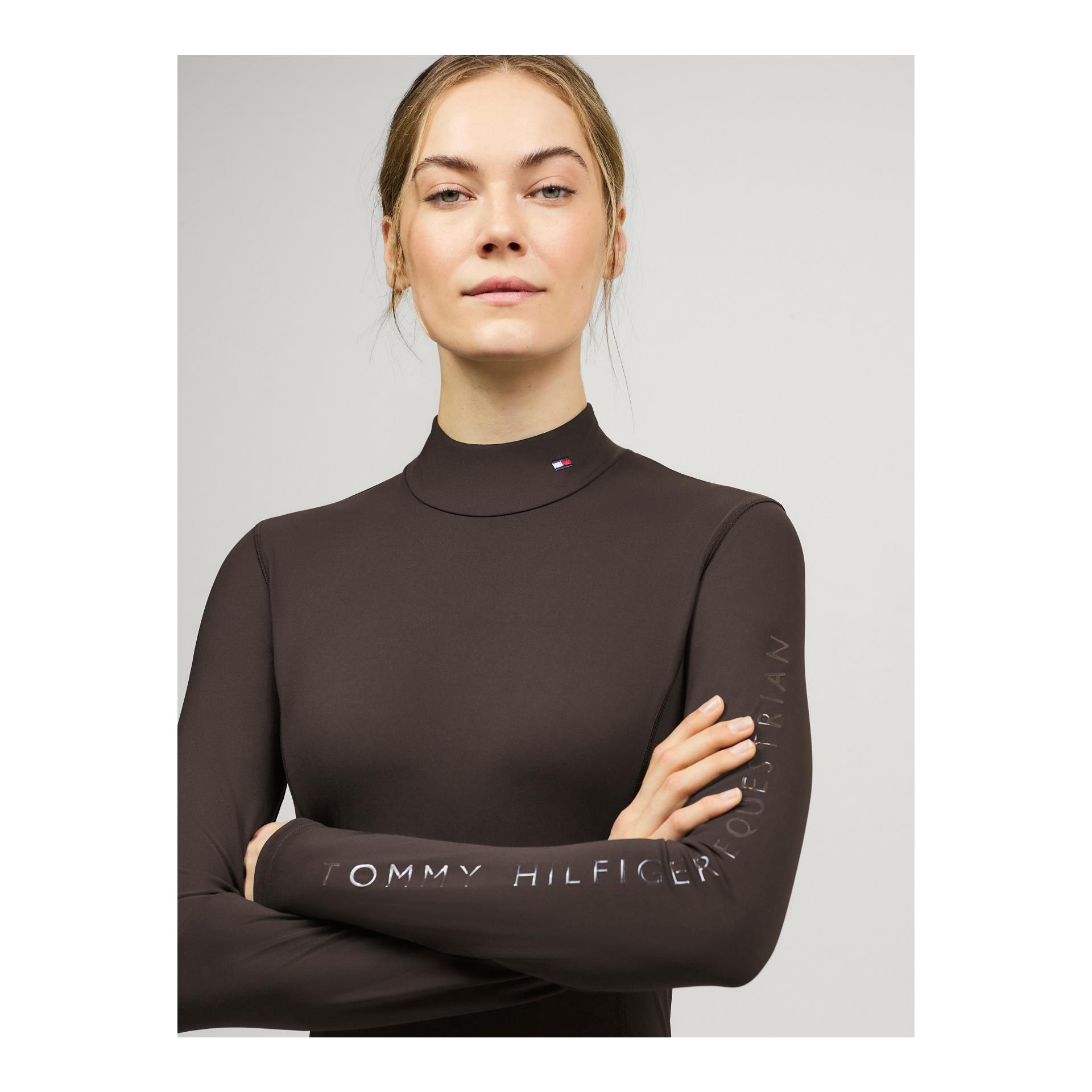 Tommy Hilfiger Equestrian Sous-pull technique col montant Ava