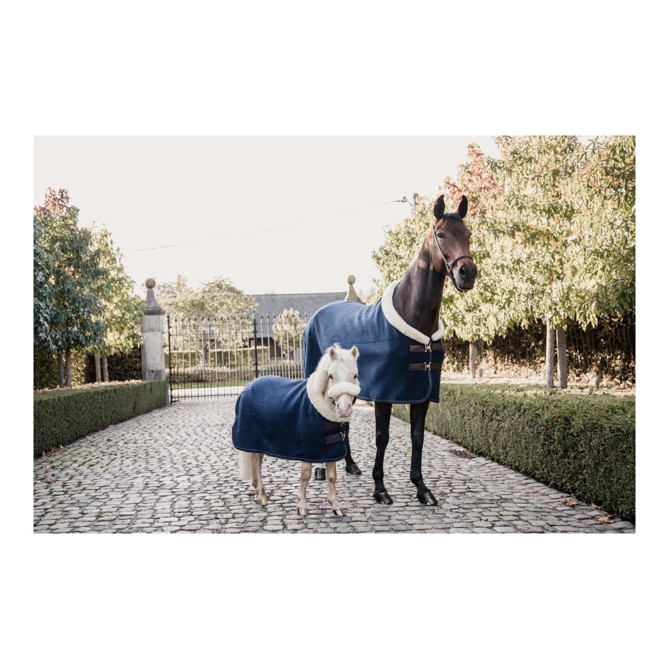 Kentucky Abschwitzdecke Fleece Show - navy