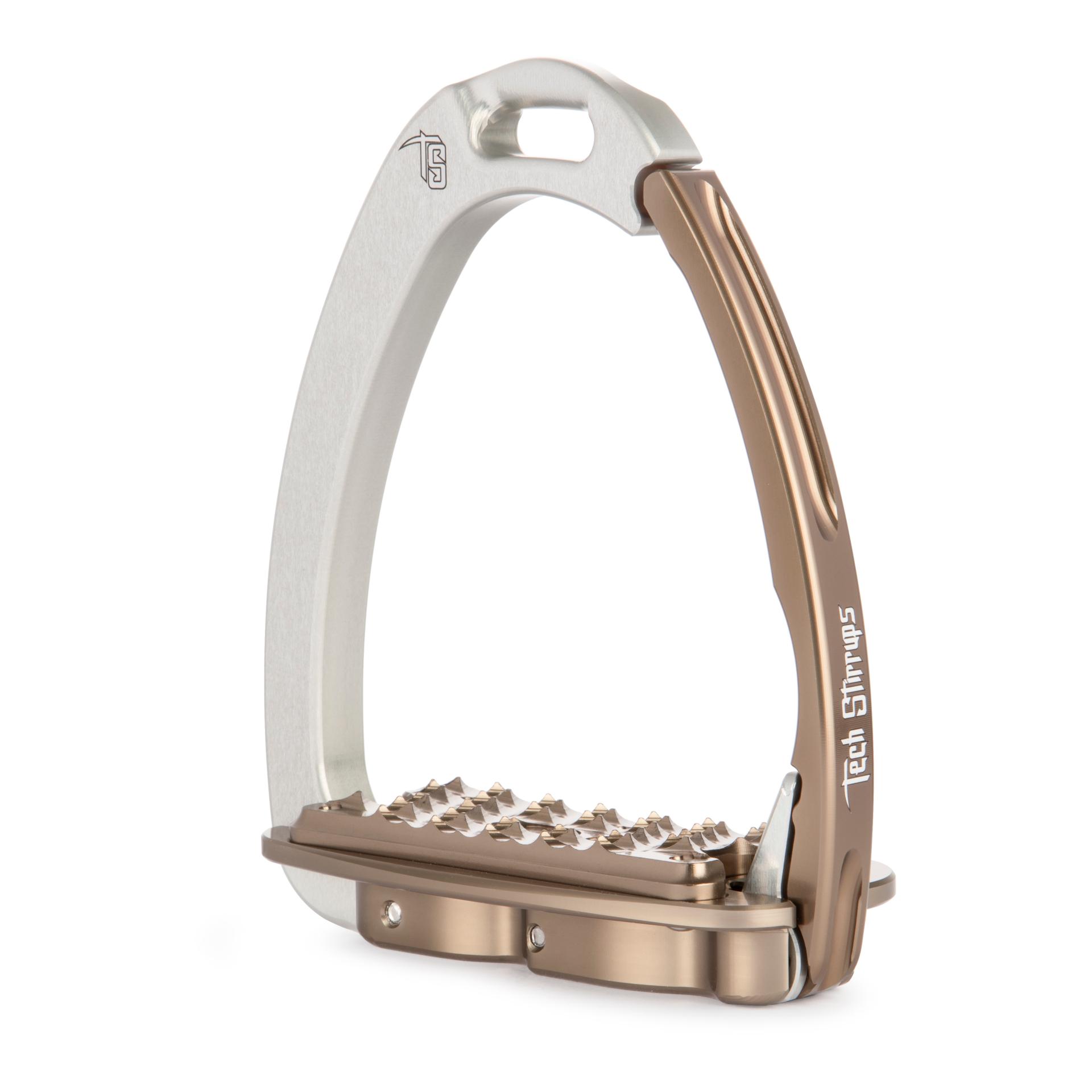 Tech Stirrups Étriers de sécurité Venice EVO (paire) - noir/rose doré