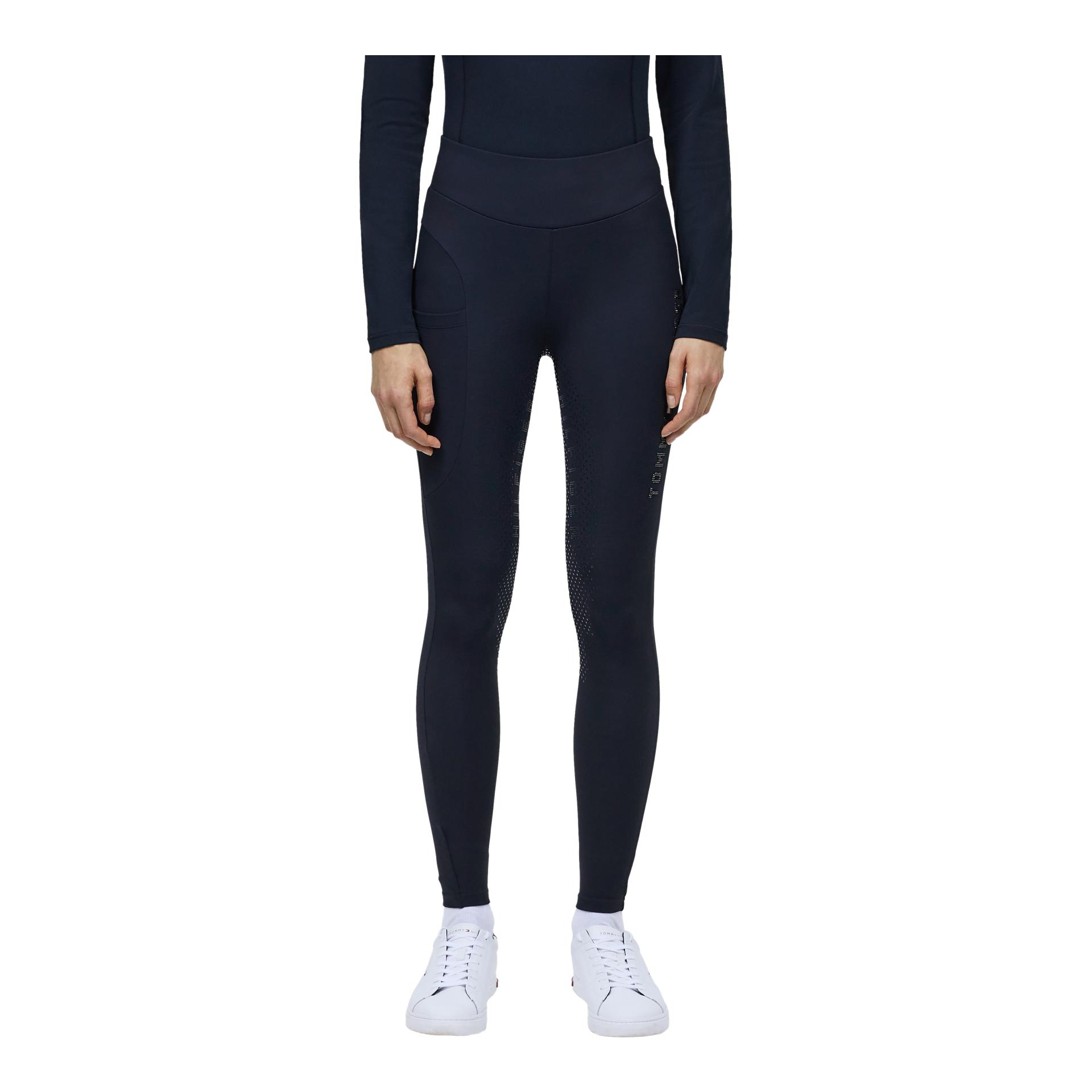 Tommy Hilfiger Equestrian Reitleggings Elmira Winter Vollbesatz Strass Damen