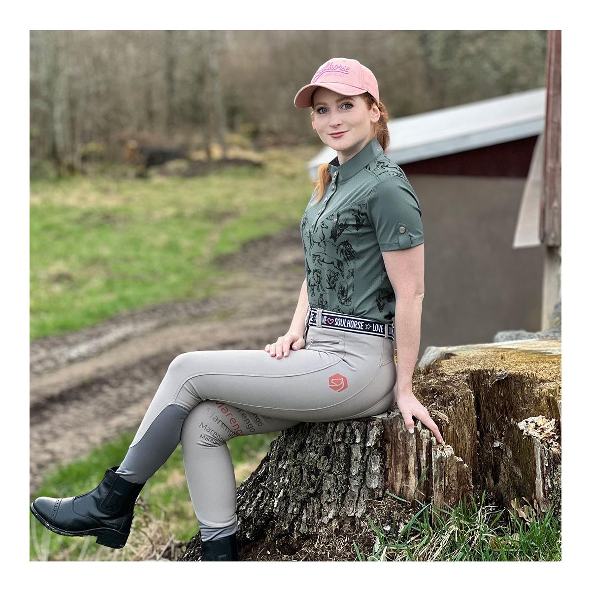Soulhorse Funktions Poloshirt Horses