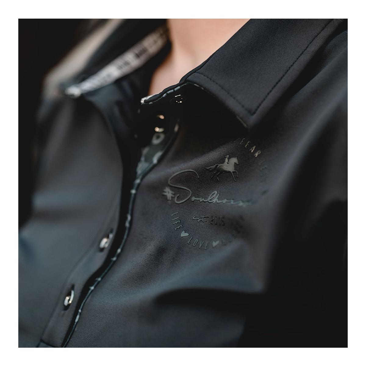 Soulhorse Monogramme polo « stone »