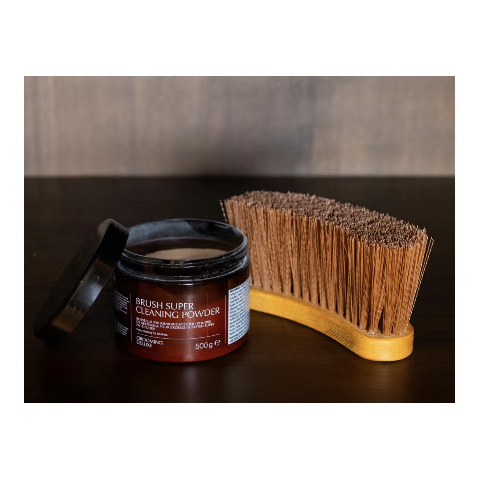 Grooming Deluxe Poudre nettoyante pour brosses extra forte