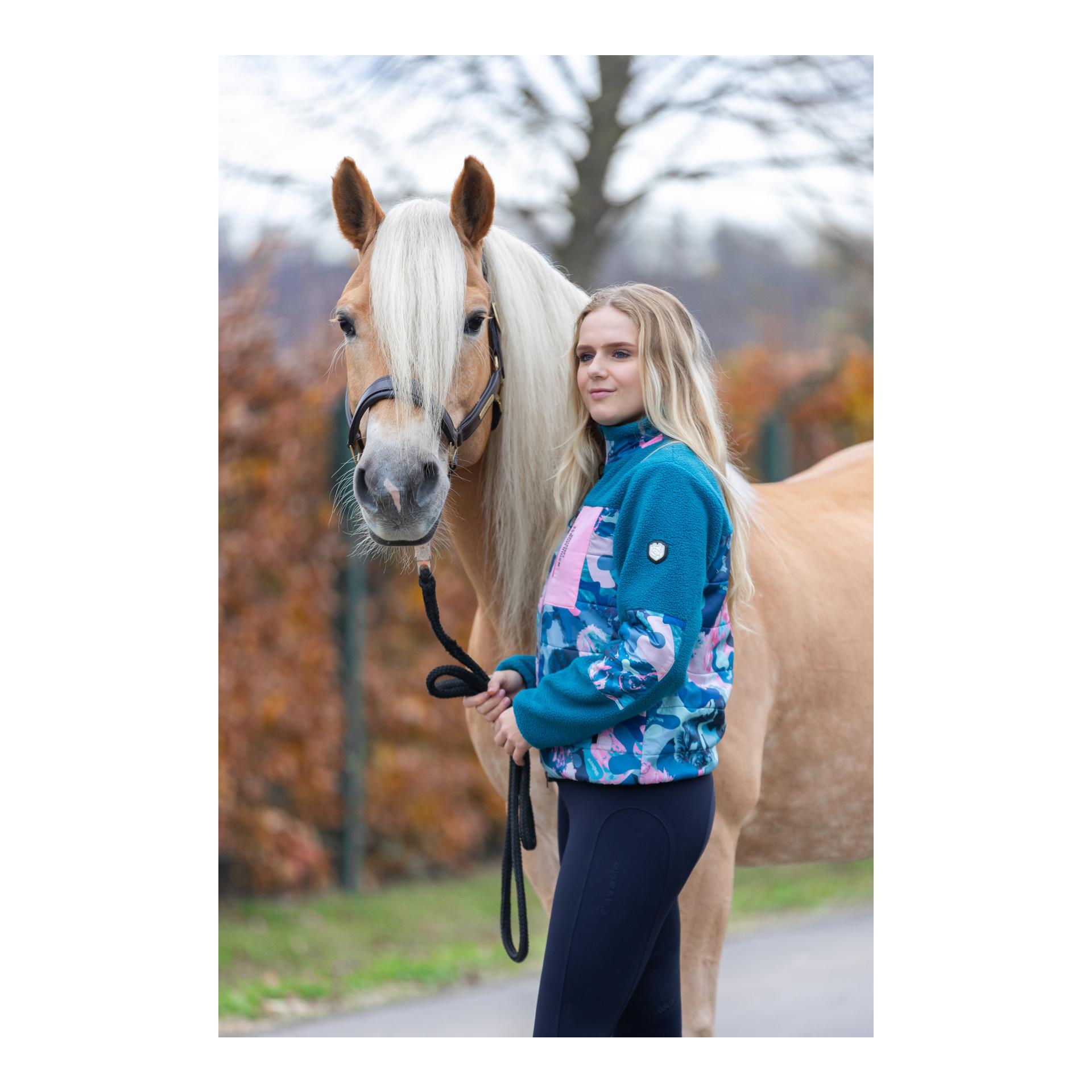 Soulhorse Teddyfleece Mix Jacke "Crazy Connection"