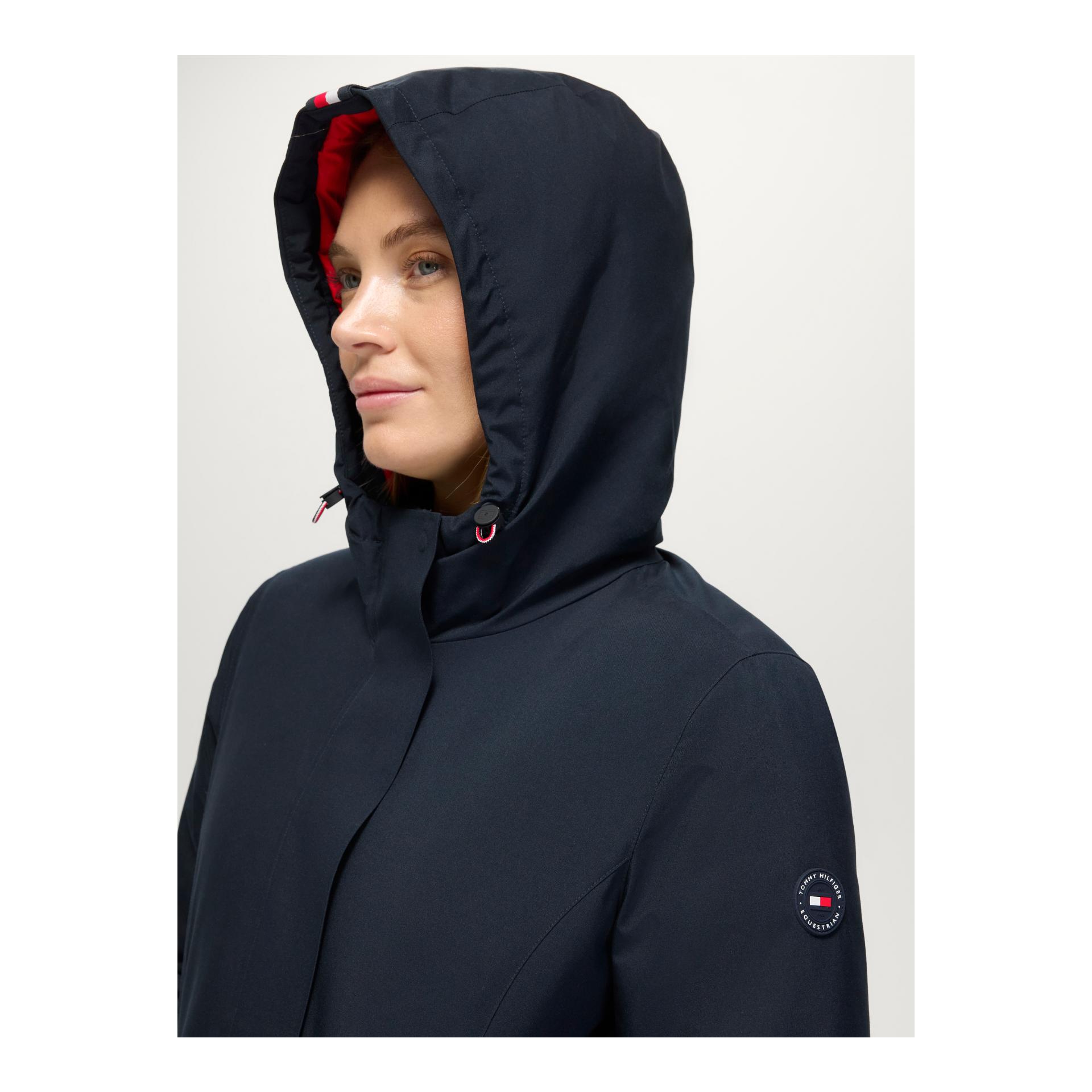 Tommy Hilfiger Equestrian Parka femme compatible airbag Palisade