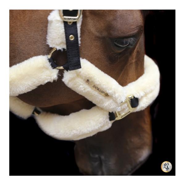 Kentucky Halfter Lammfell - naturel