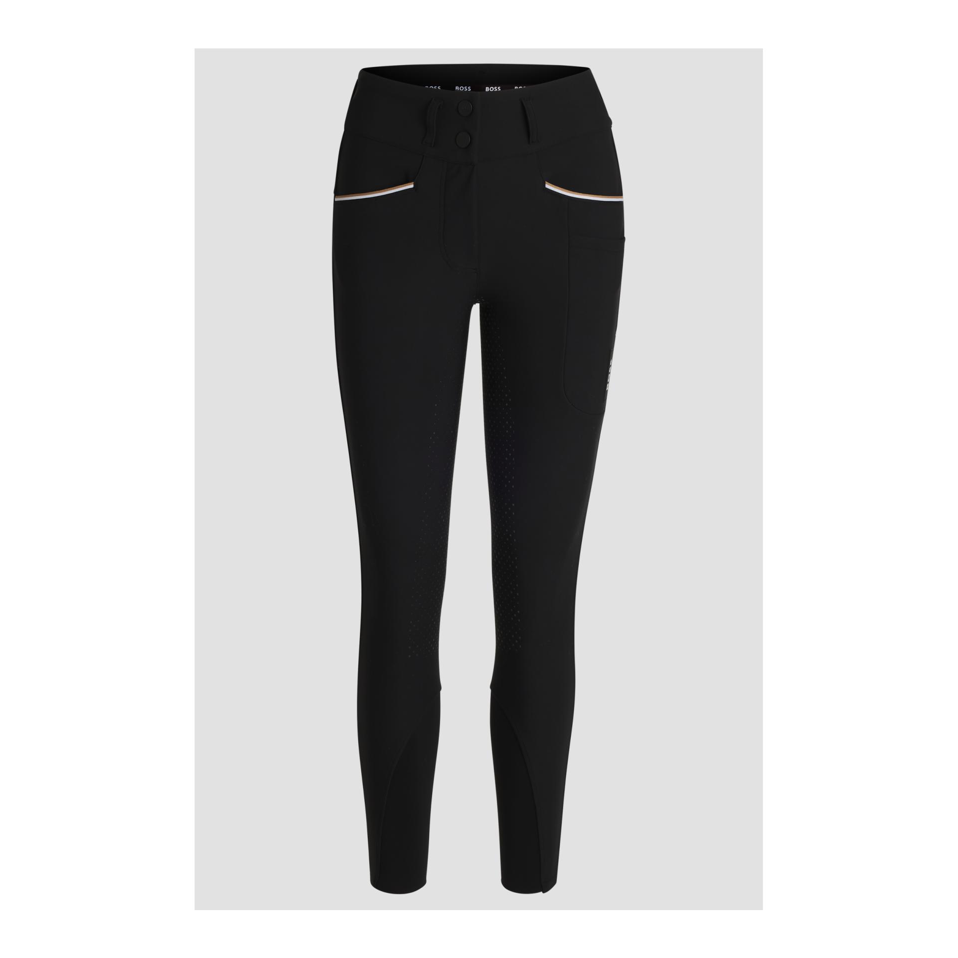 BOSS Equestrian Culotte d'équitation Hailey taille haute à fond intégral